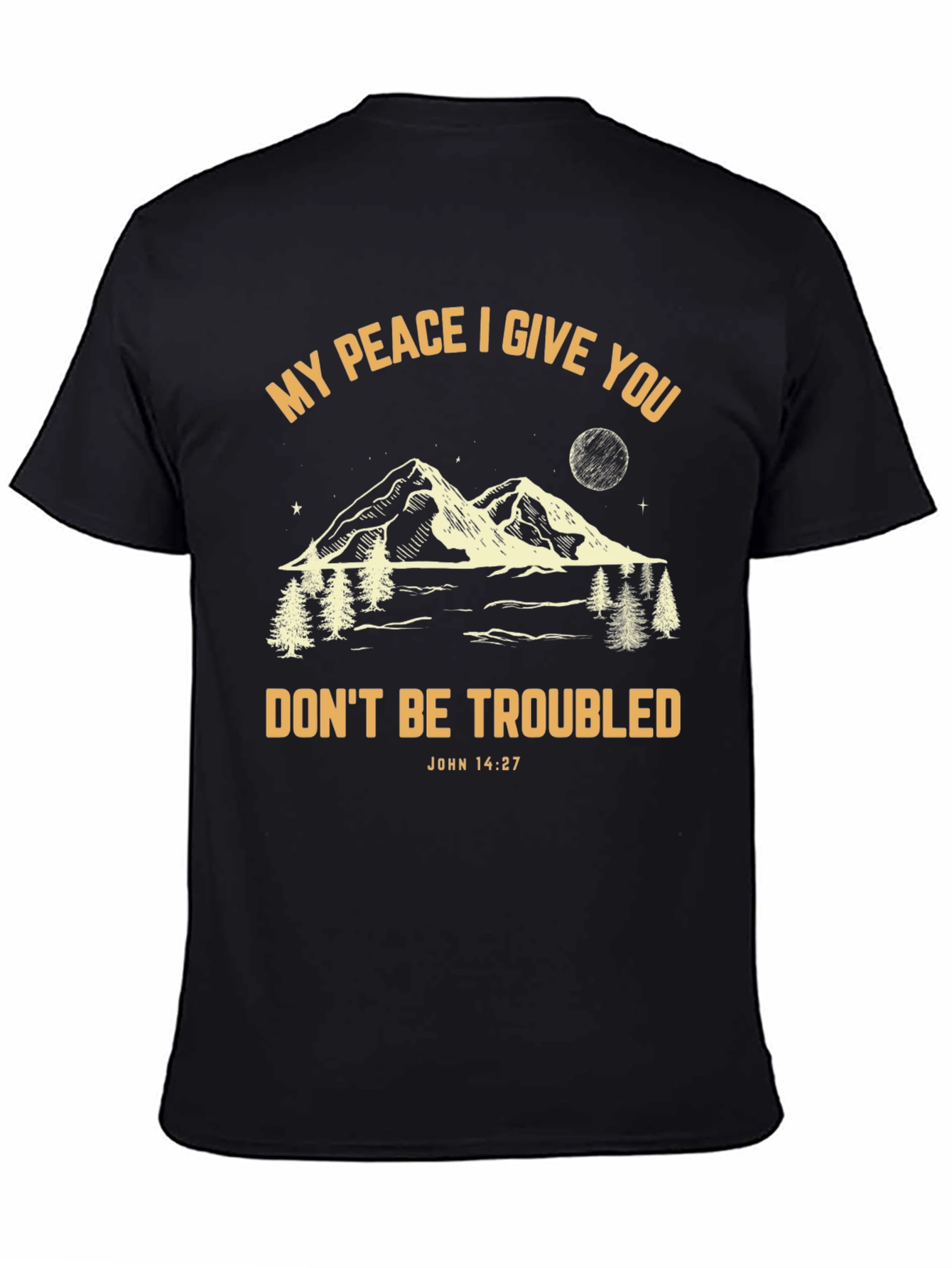 Peaceful Mountain Graphic T-Shirt