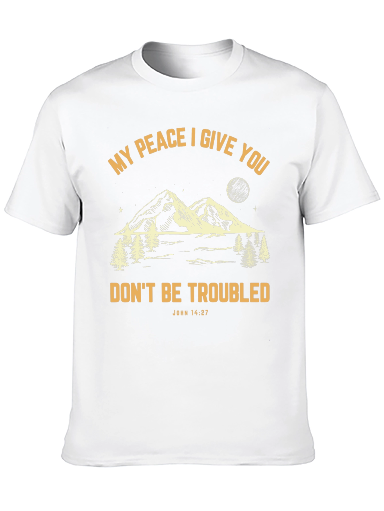 Peaceful Mountain Graphic T-Shirt
