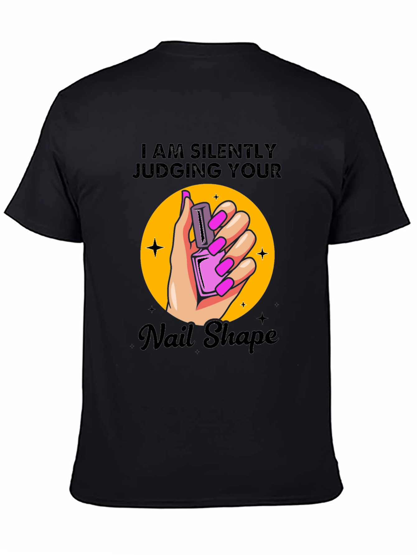 Funny Nail Shape Judging T-Shirt