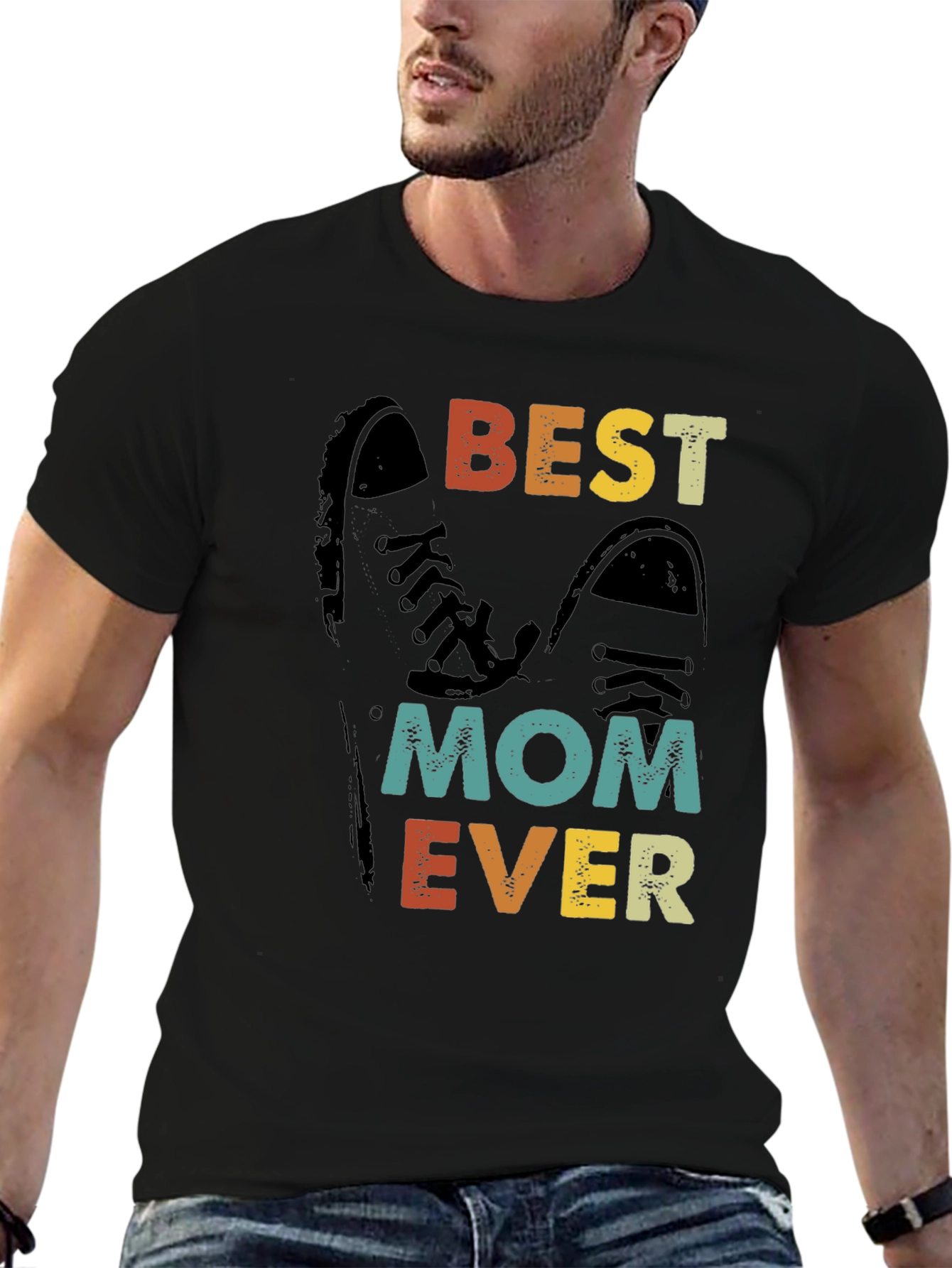 Best Mom Ever T-Shirt Retro Graphic