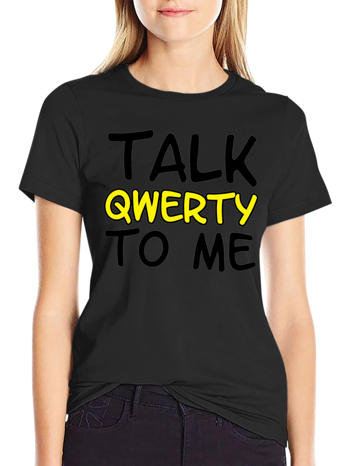 Talk QWERTY To Me T-Shirt