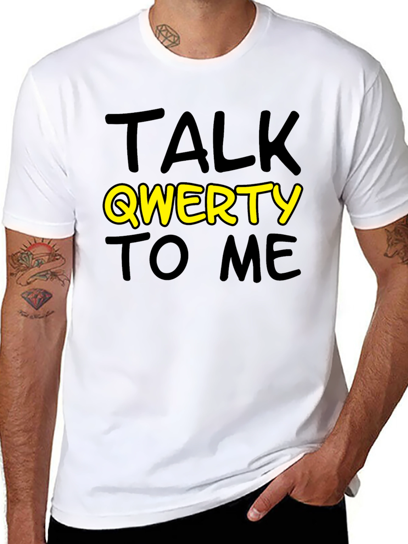 Talk QWERTY To Me T-Shirt