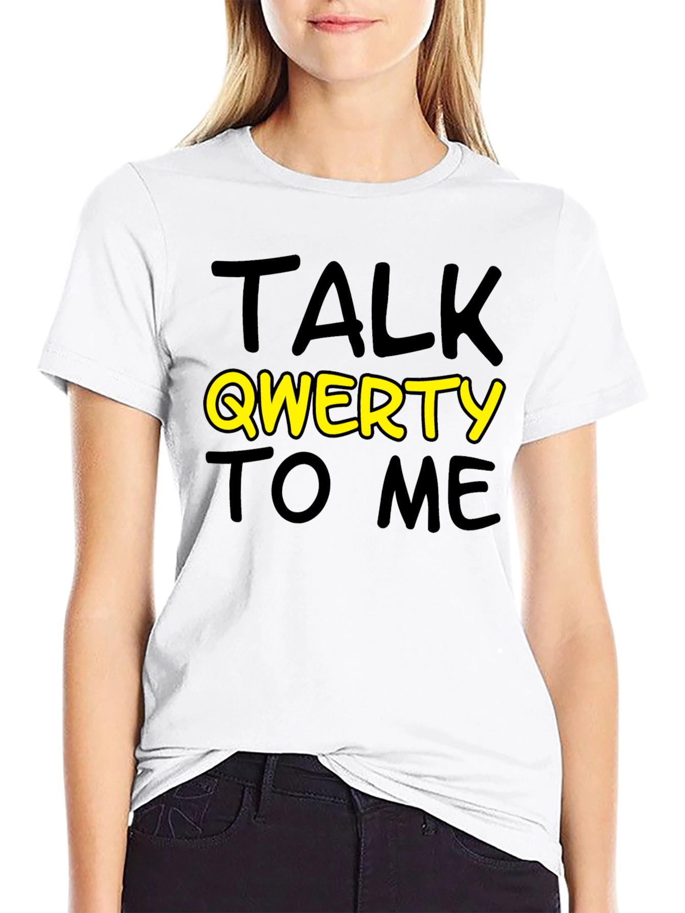 Talk QWERTY To Me T-Shirt