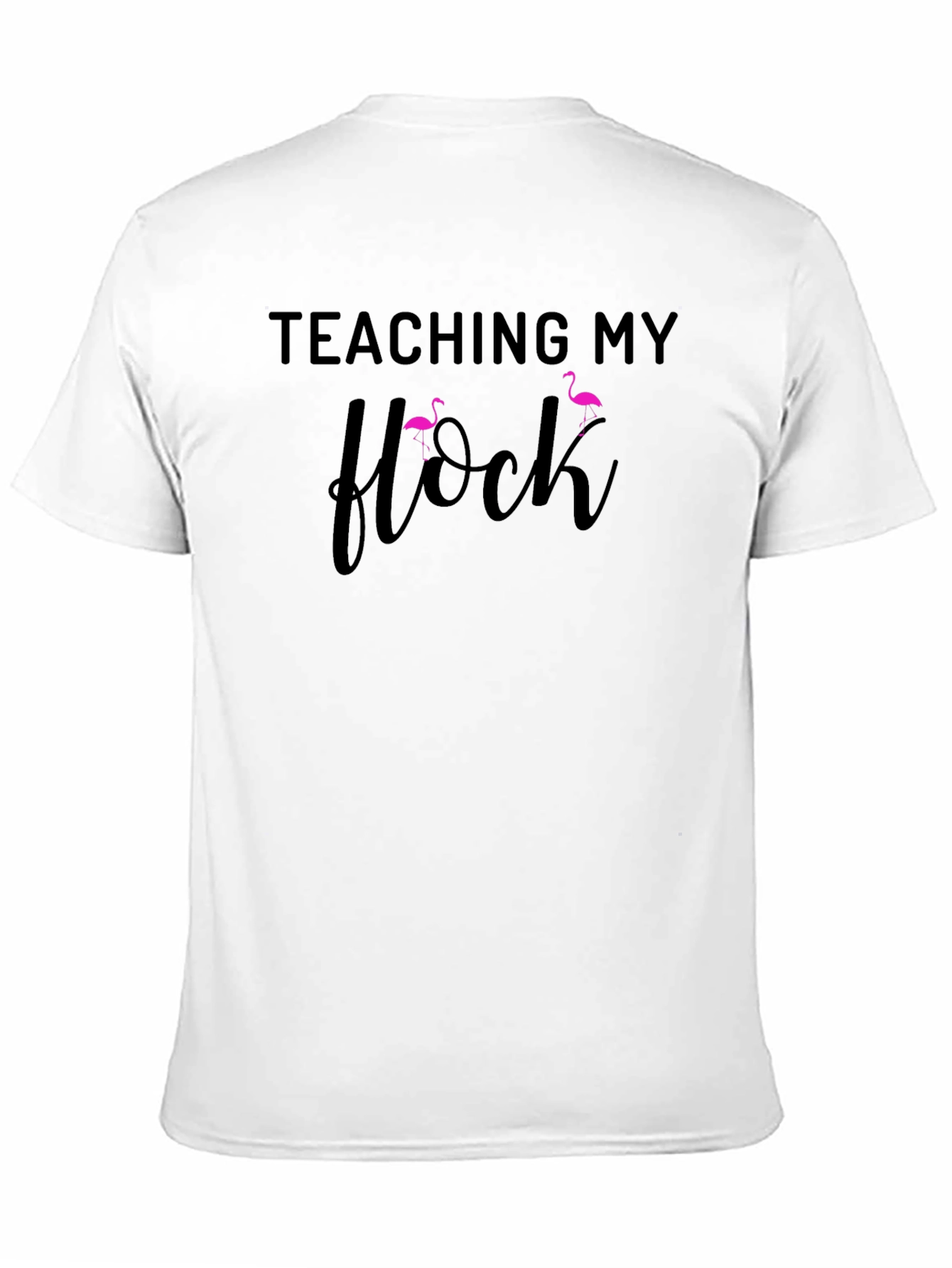 Teaching My Flock Black Graphic Tee