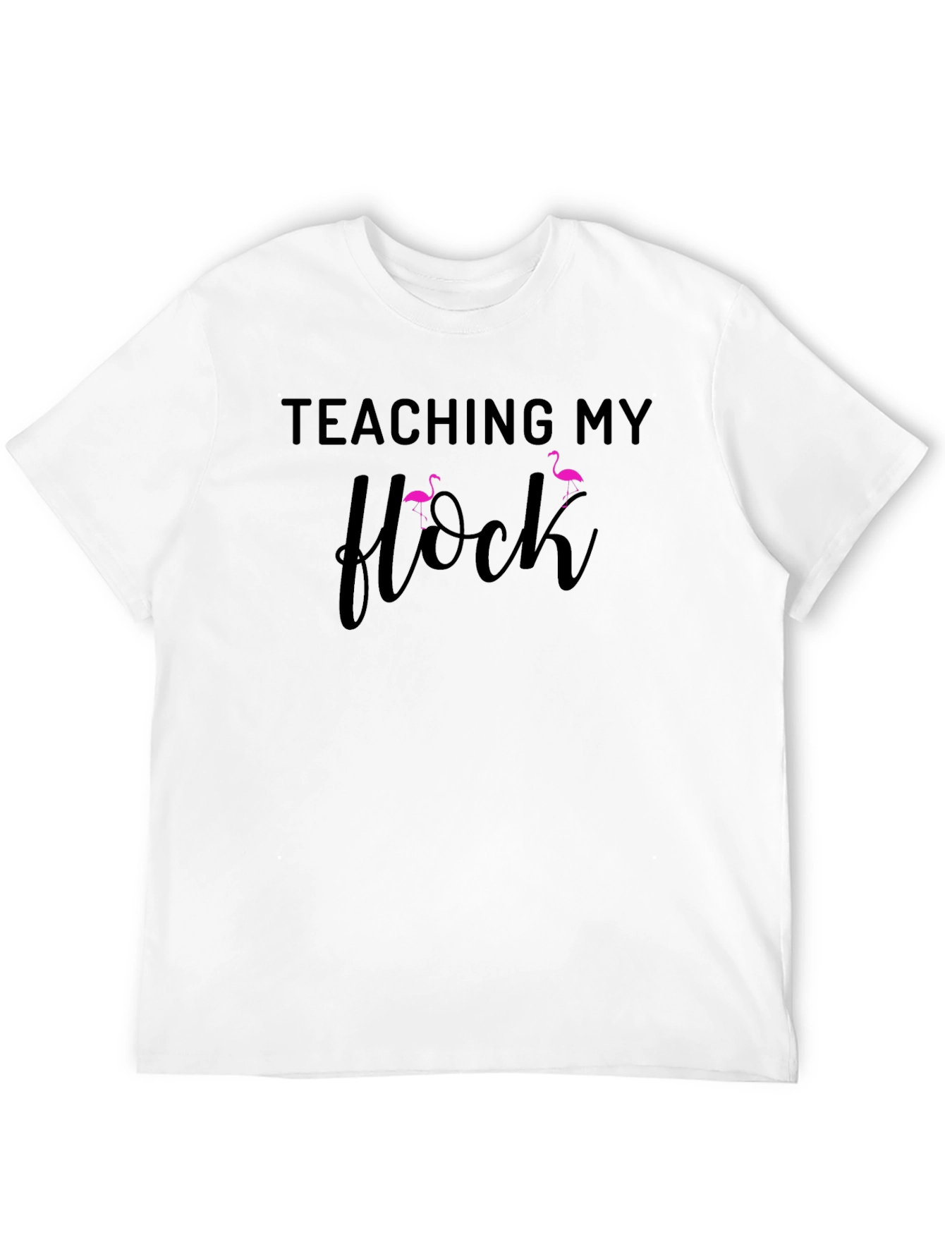 Teaching My Flock Black Graphic Tee