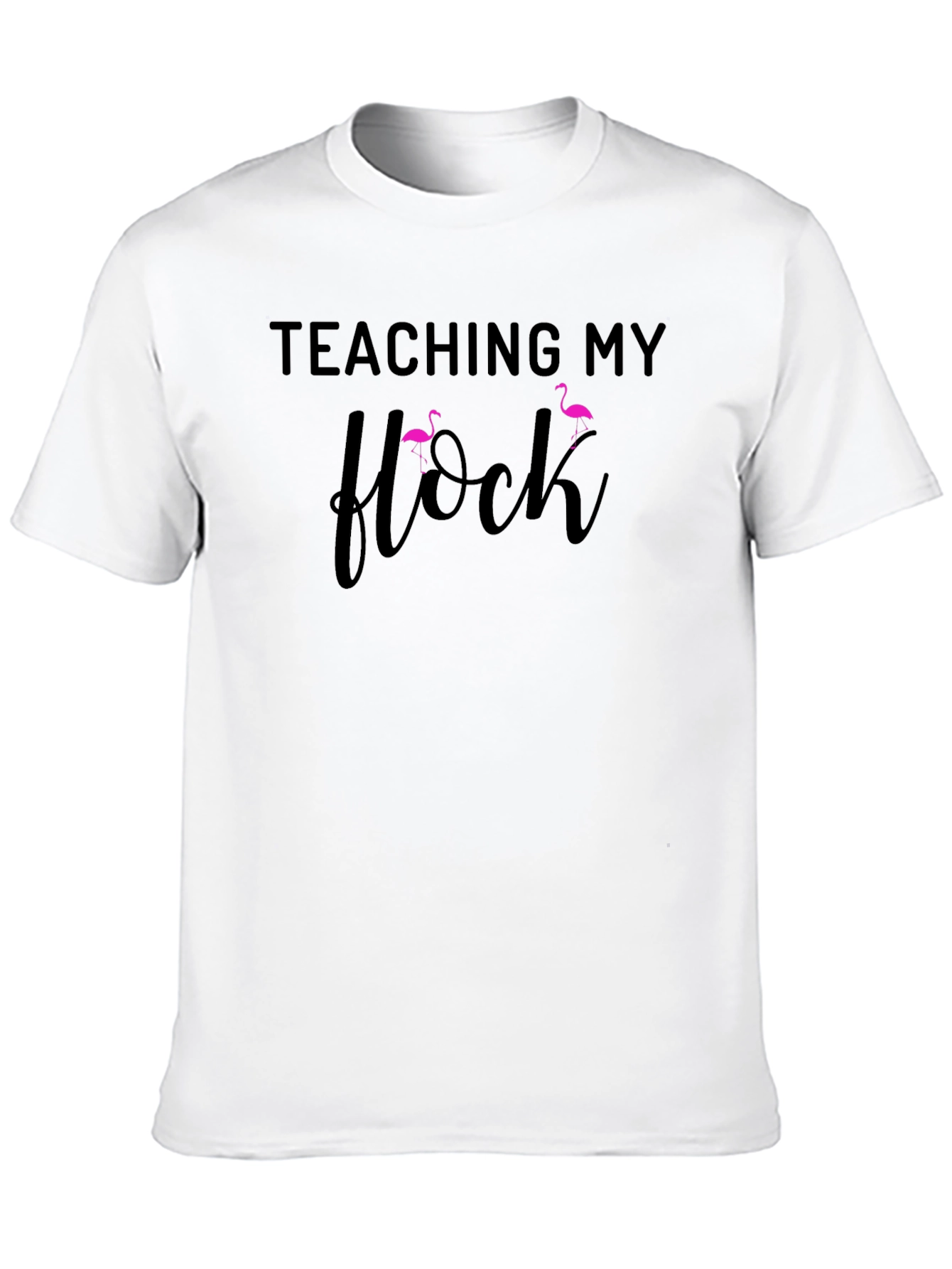 Teaching My Flock Black Graphic Tee