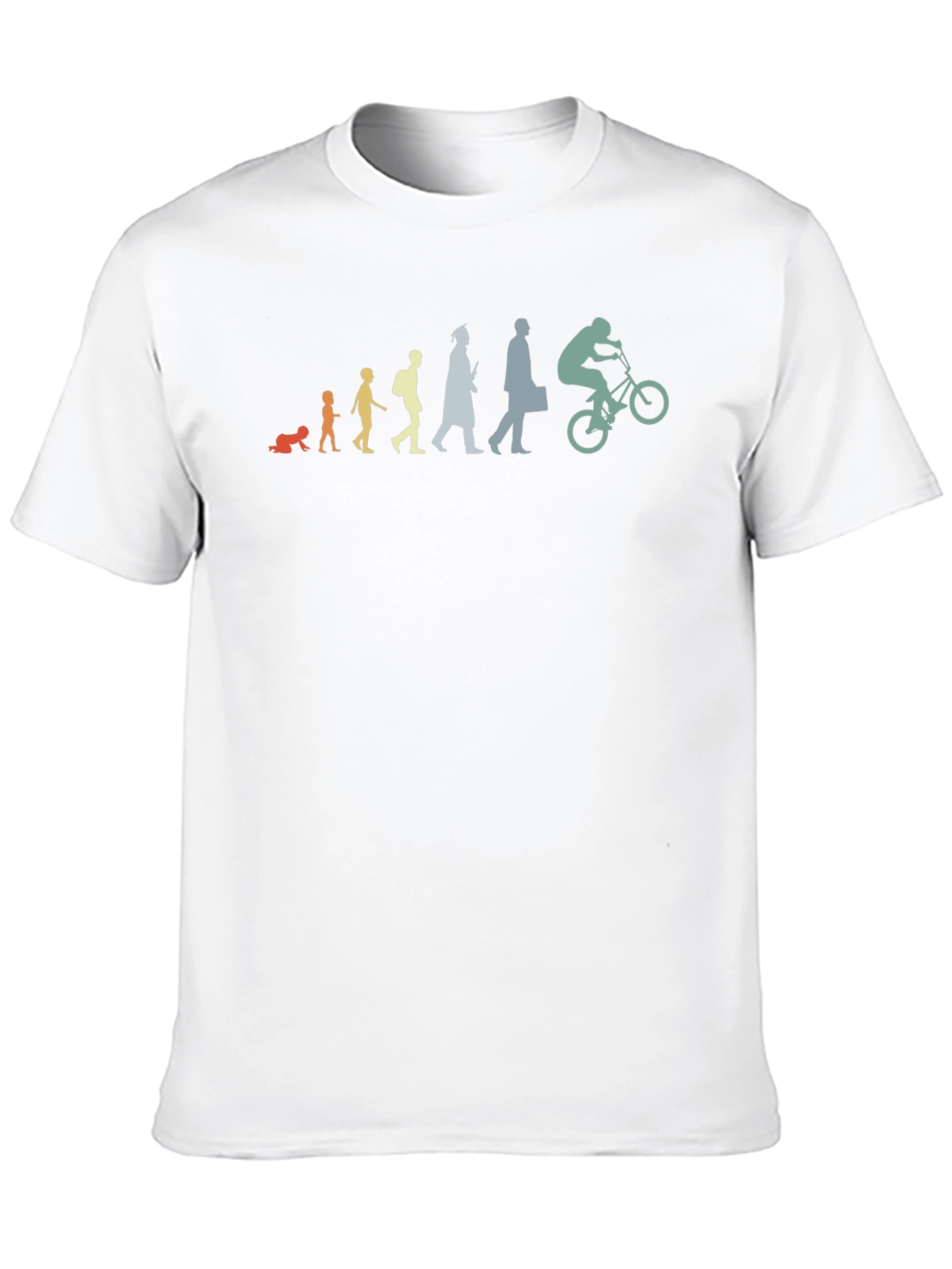 Evolution of a Biker T-Shirt - Black