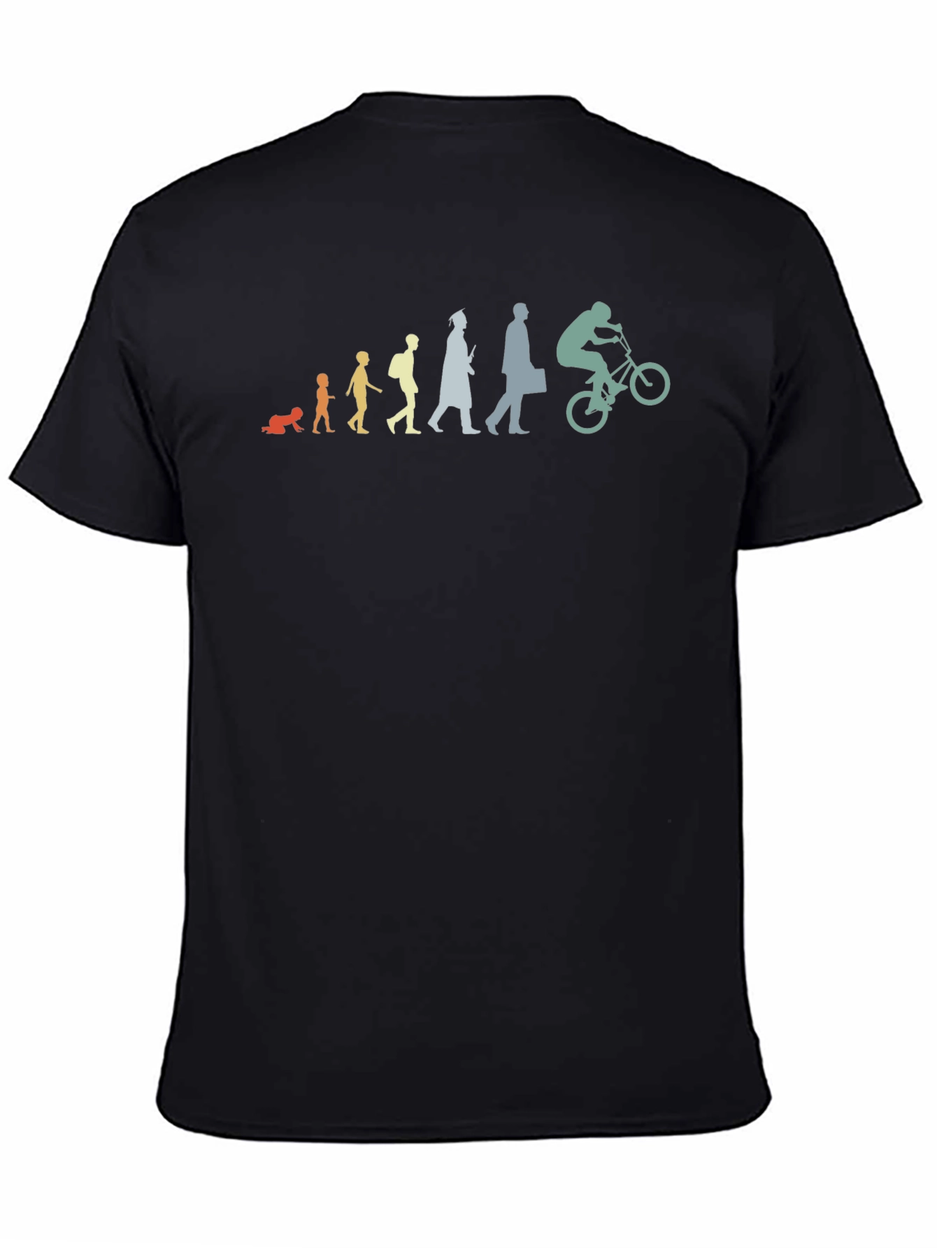 Evolution of a Biker T-Shirt - Black