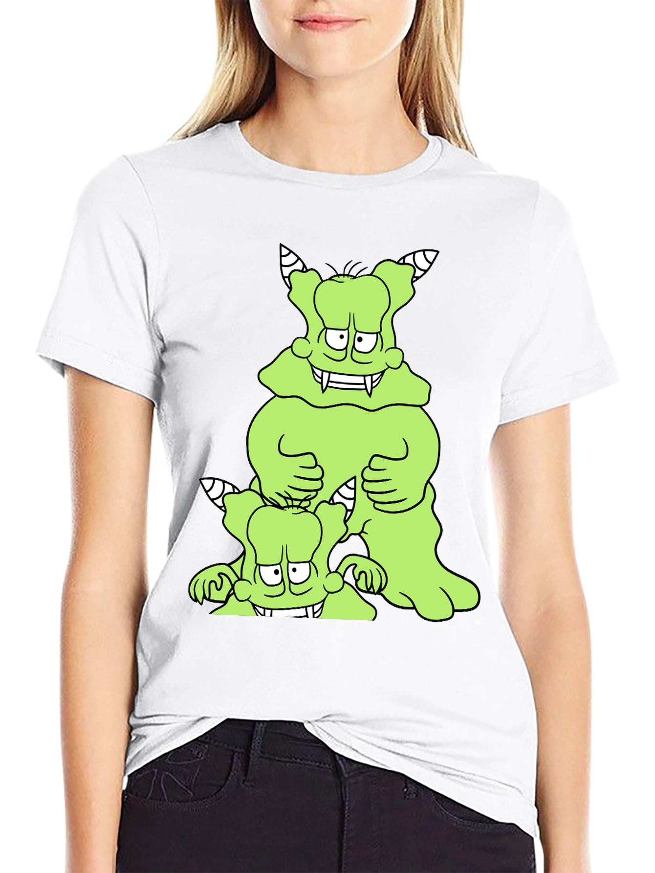 Monster Graphic T-Shirt: Fun Quirky Design