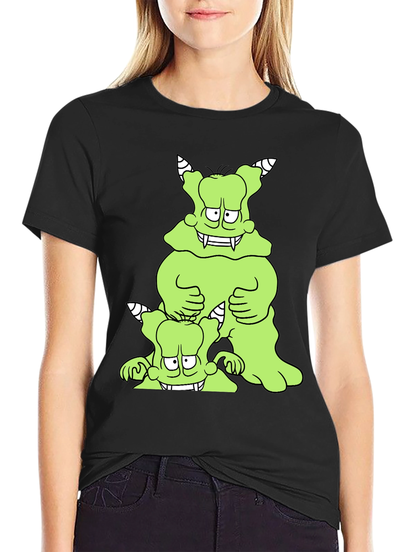 Monster Graphic T-Shirt: Fun Quirky Design