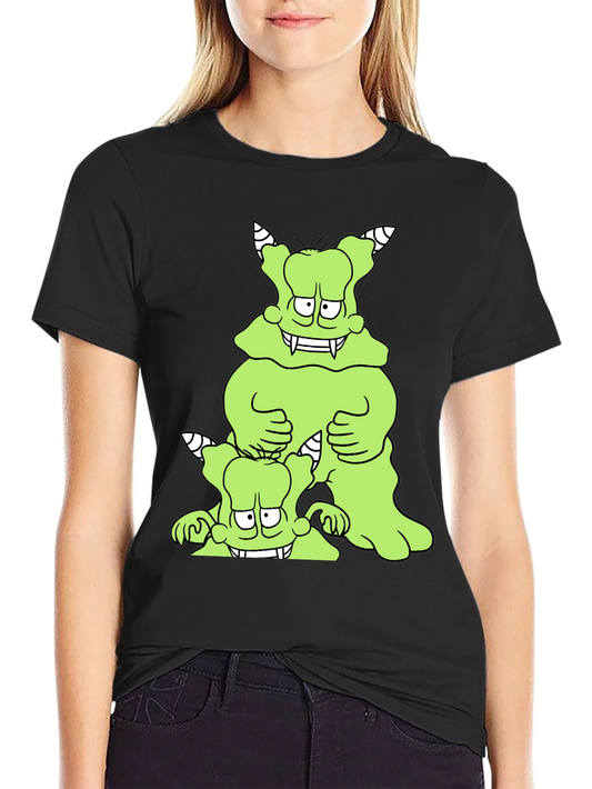 Monster Graphic T-Shirt: Fun Quirky Design