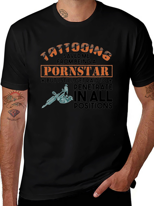 Tattooing Pornstar Graphic Tee