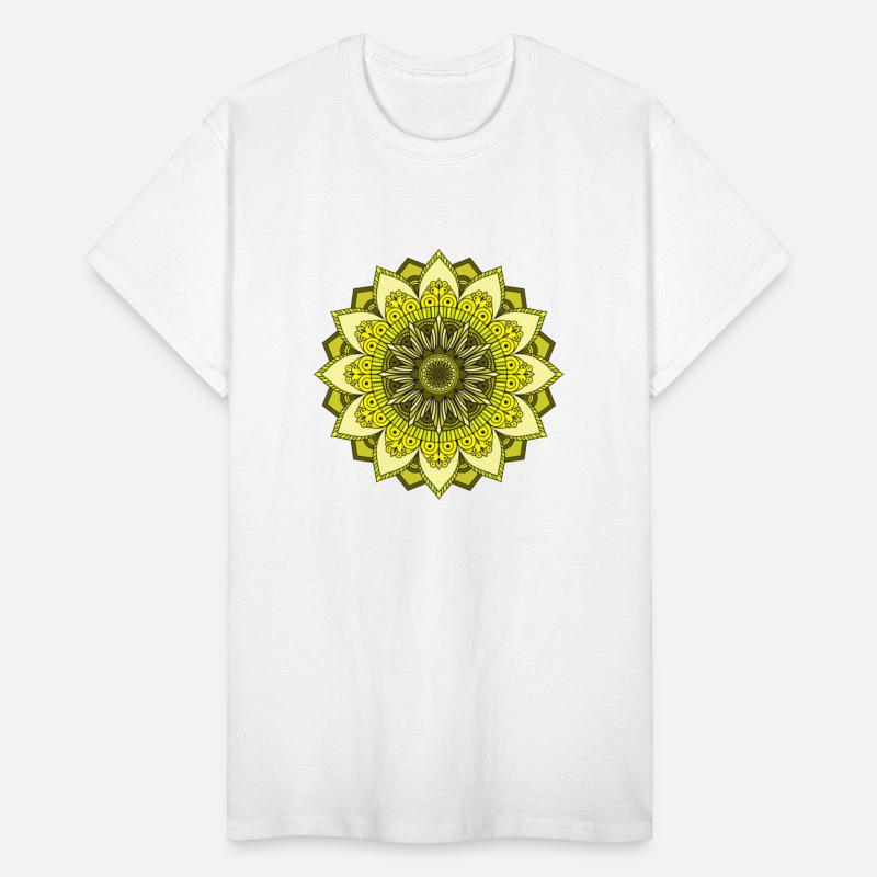 Yellow Mandala for Solar Plexus Chakra Zunaria