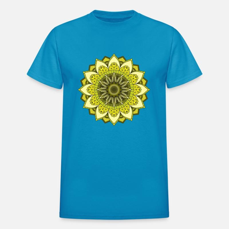 Yellow Mandala for Solar Plexus Chakra Zunaria
