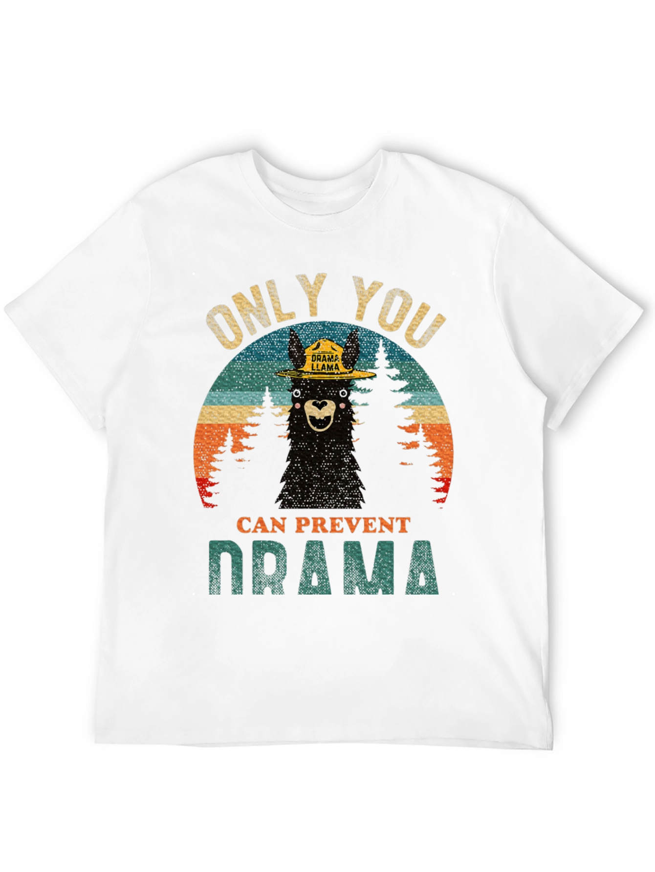 Only You Can Prevent Drama Llama Graphic Tee