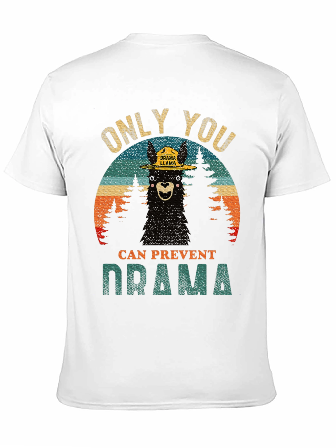 Only You Can Prevent Drama Llama Graphic Tee