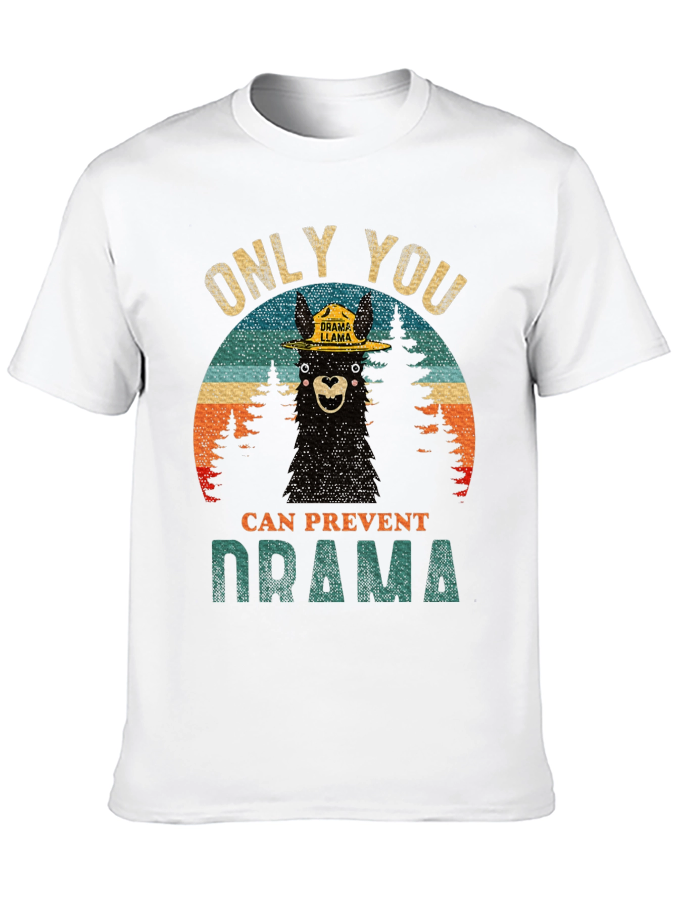 Only You Can Prevent Drama Llama Graphic Tee