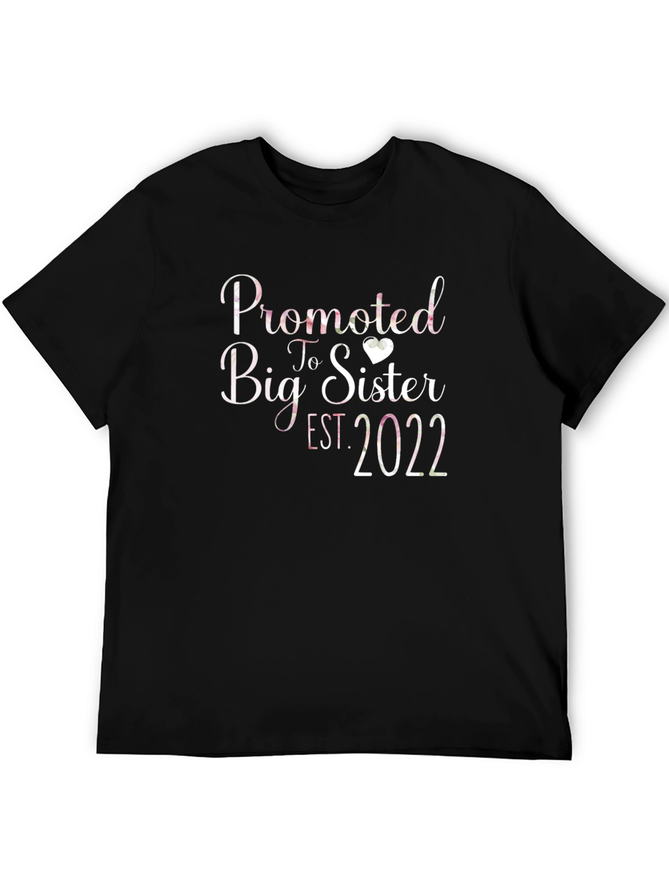 Promoted to Big Sister Est. 2022 Graphic Tee