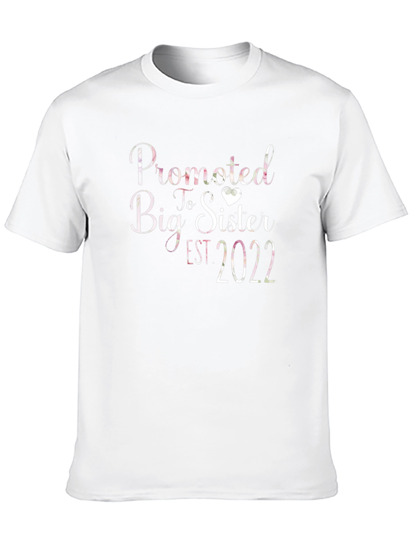 Promoted to Big Sister Est. 2022 Graphic Tee