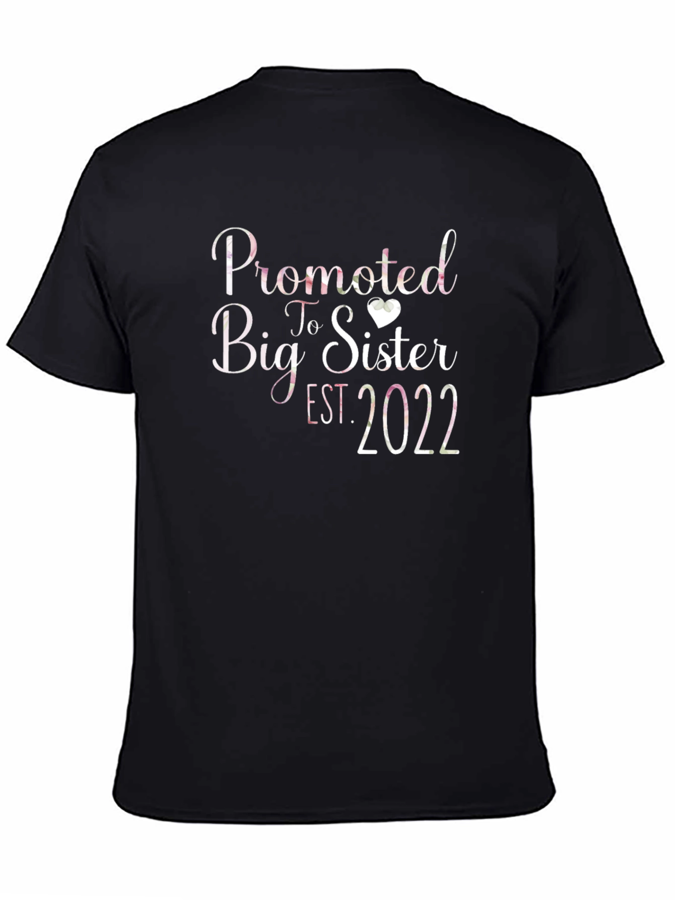 Promoted to Big Sister Est. 2022 Graphic Tee
