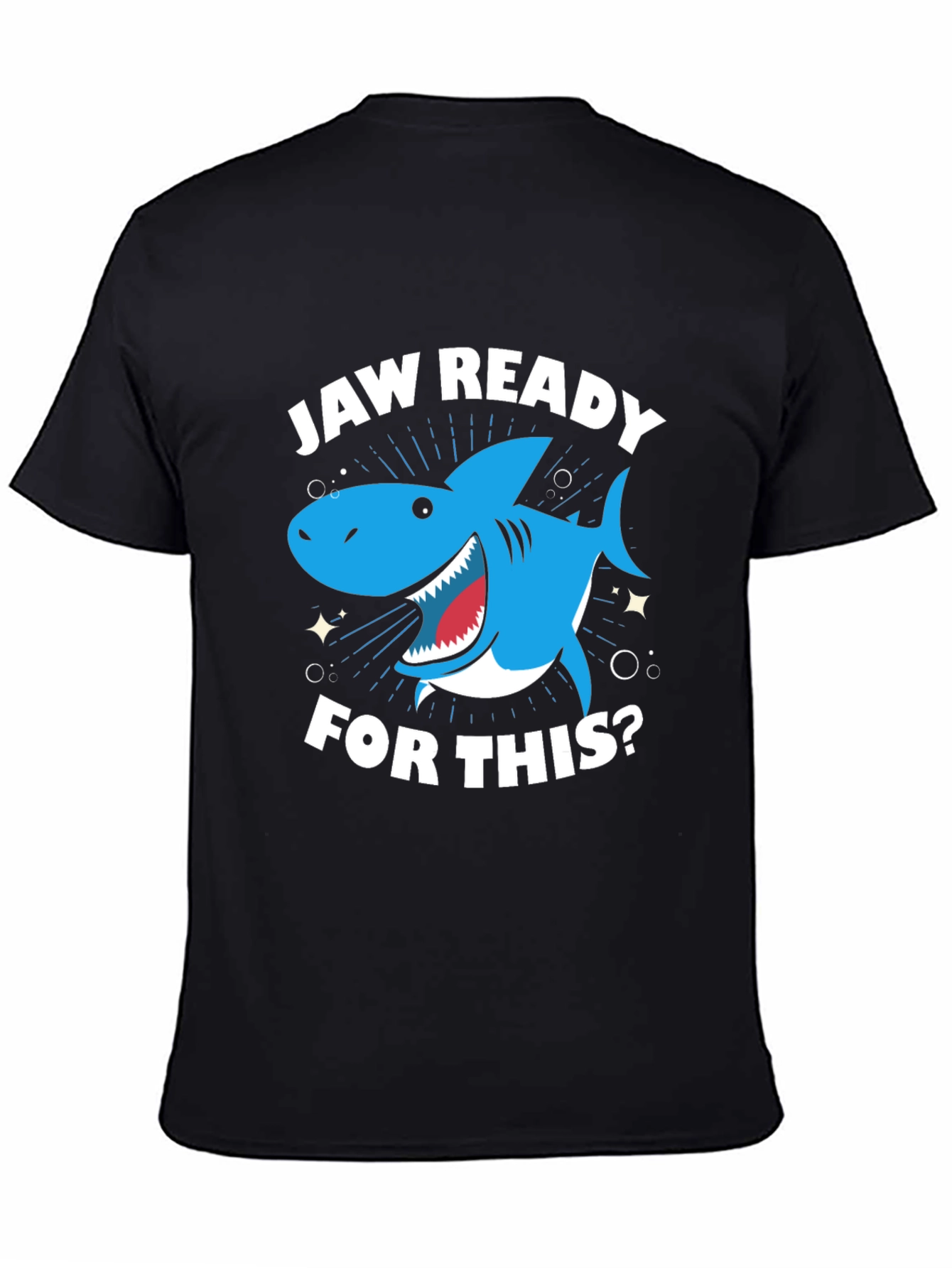 Jaw Ready Shark Graphic T-Shirt