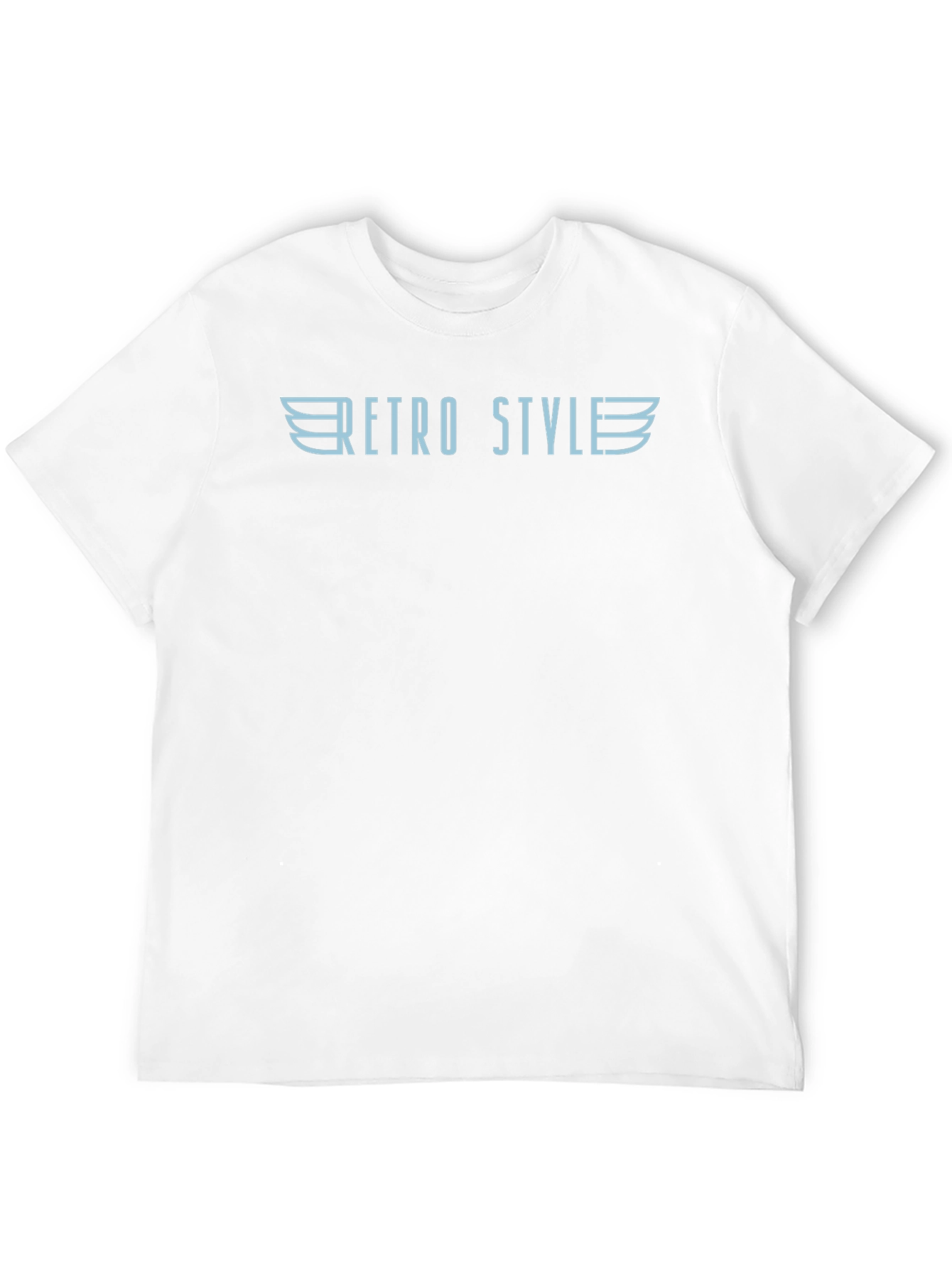 Retro Style Graphic Tee - Winged Design
