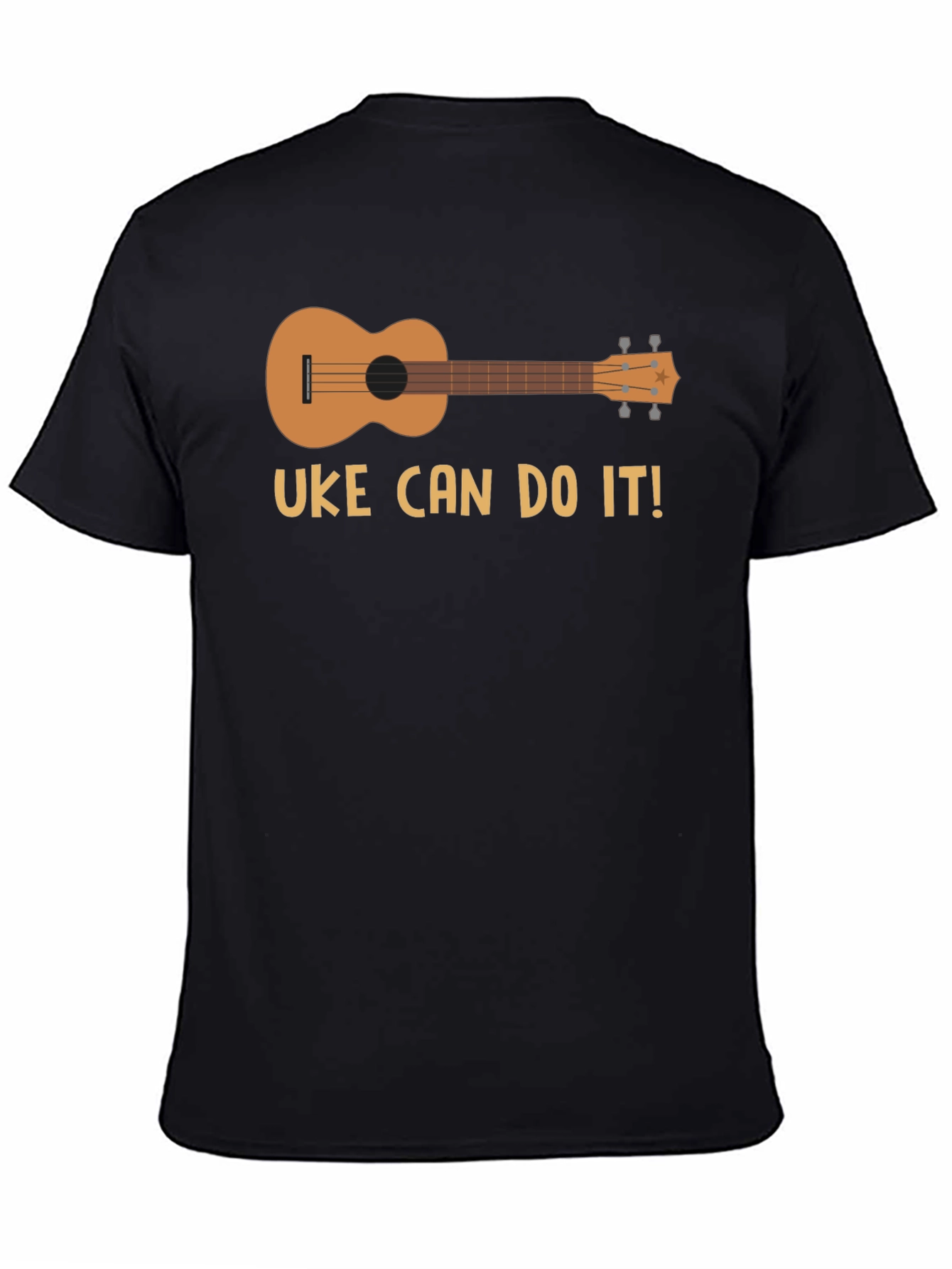 Uke Can Do It T-Shirt - Ukulele Graphic Tee