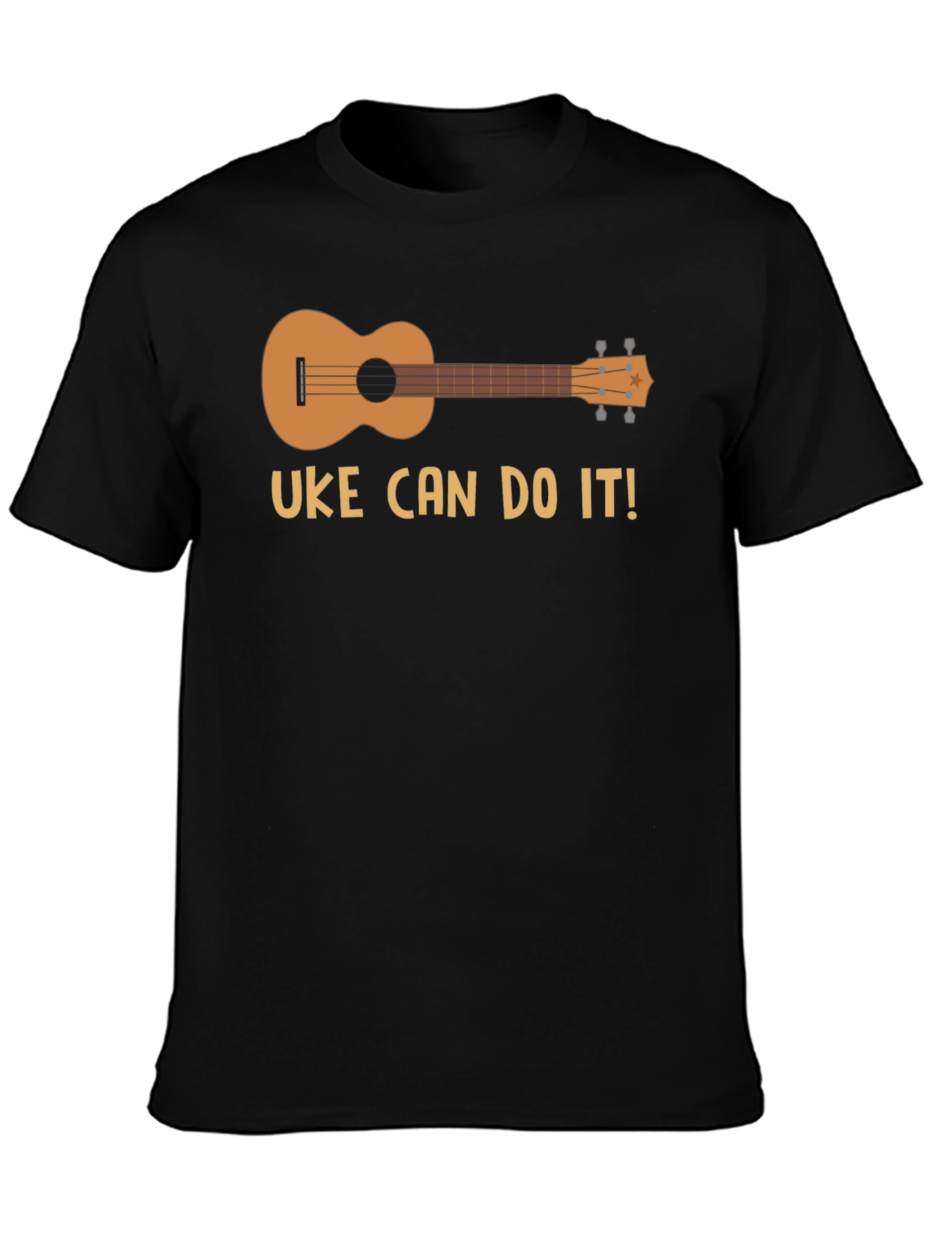 Uke Can Do It T-Shirt - Ukulele Graphic Tee