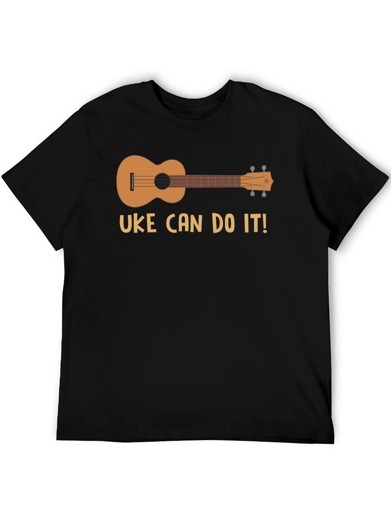 Uke Can Do It T-Shirt - Ukulele Graphic Tee