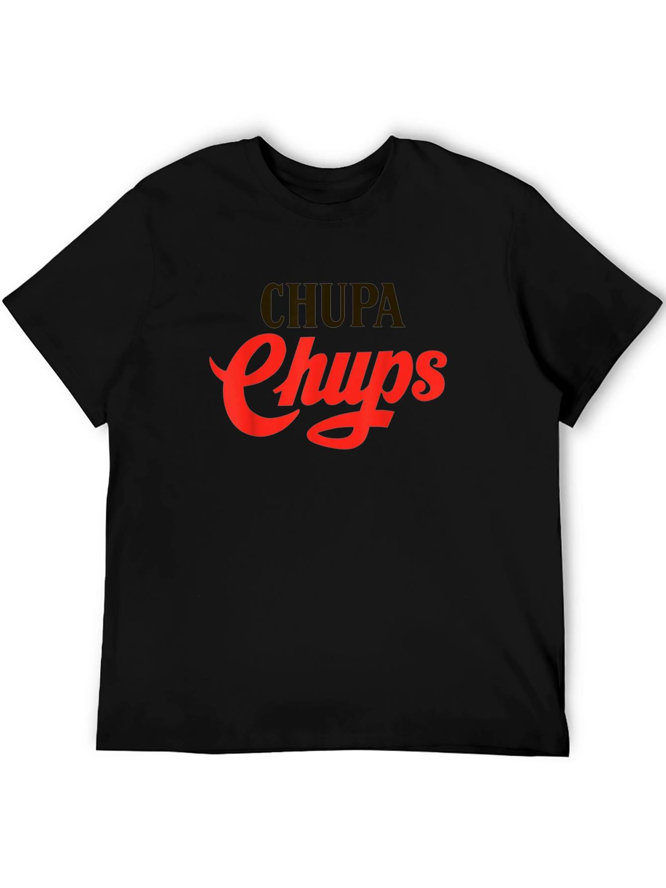 Chupa Chups Black Graphic T-Shirt