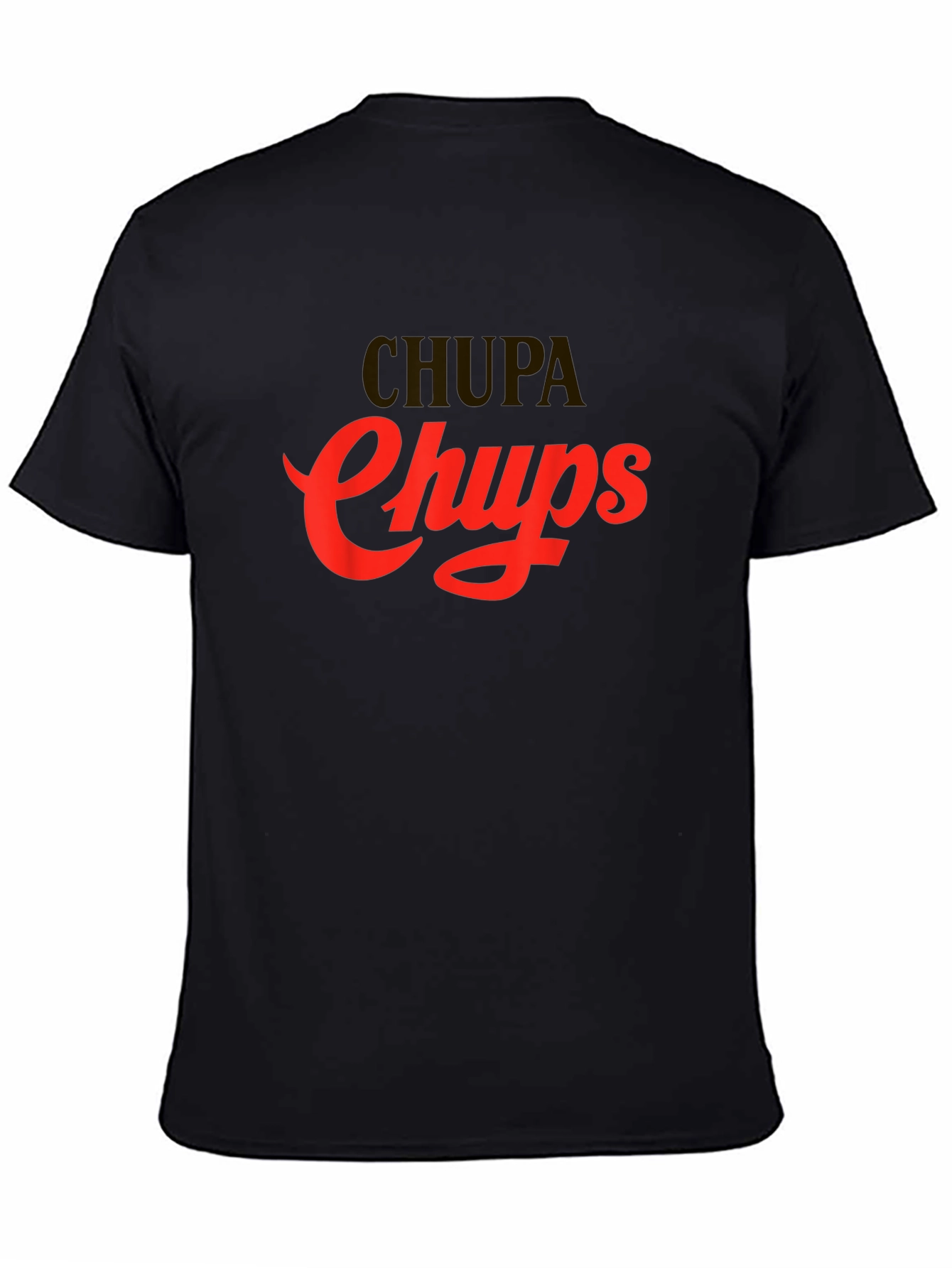 Chupa Chups Black Graphic T-Shirt
