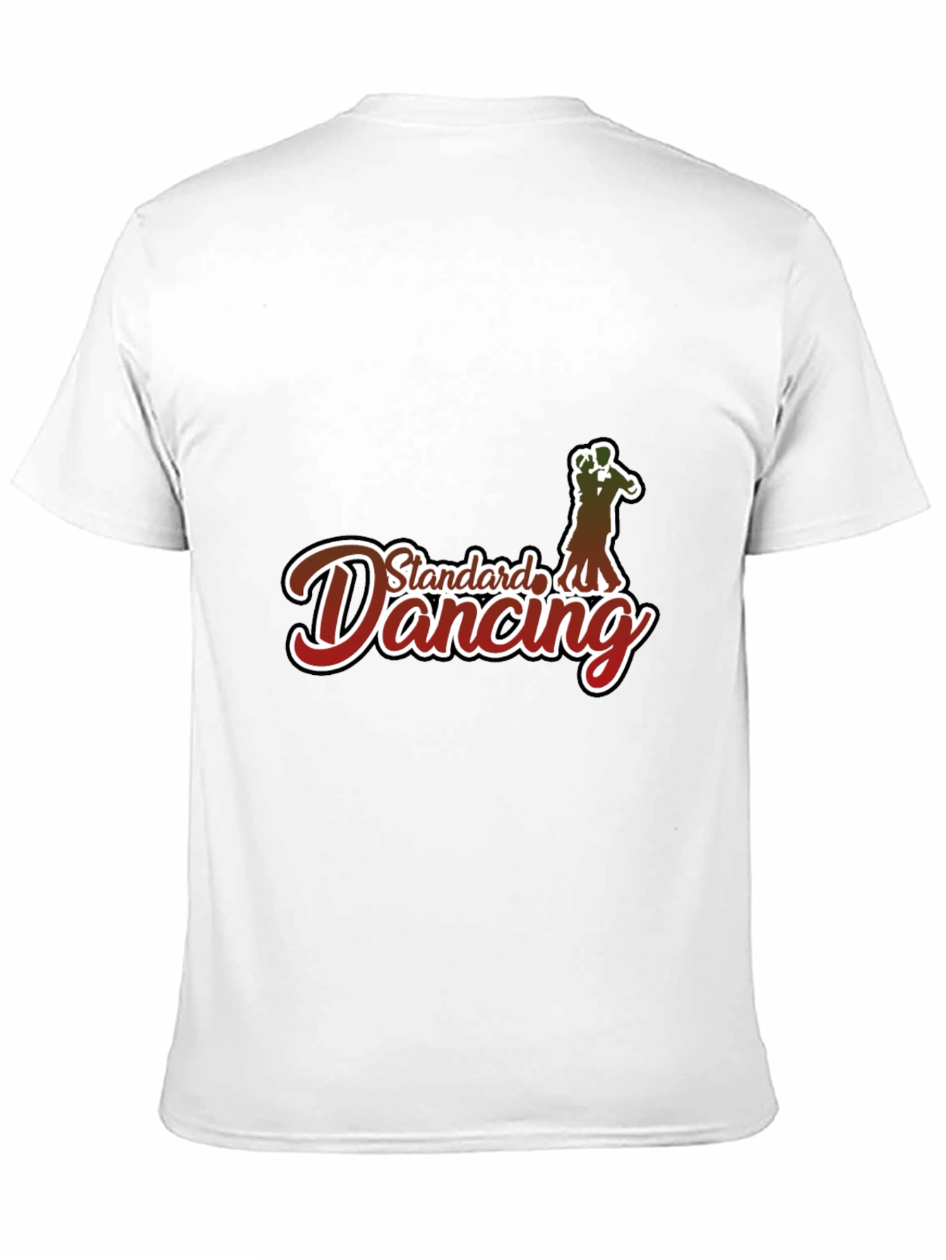 Standard Dancing Graphic Tee - Comfortable Black T-Shirt