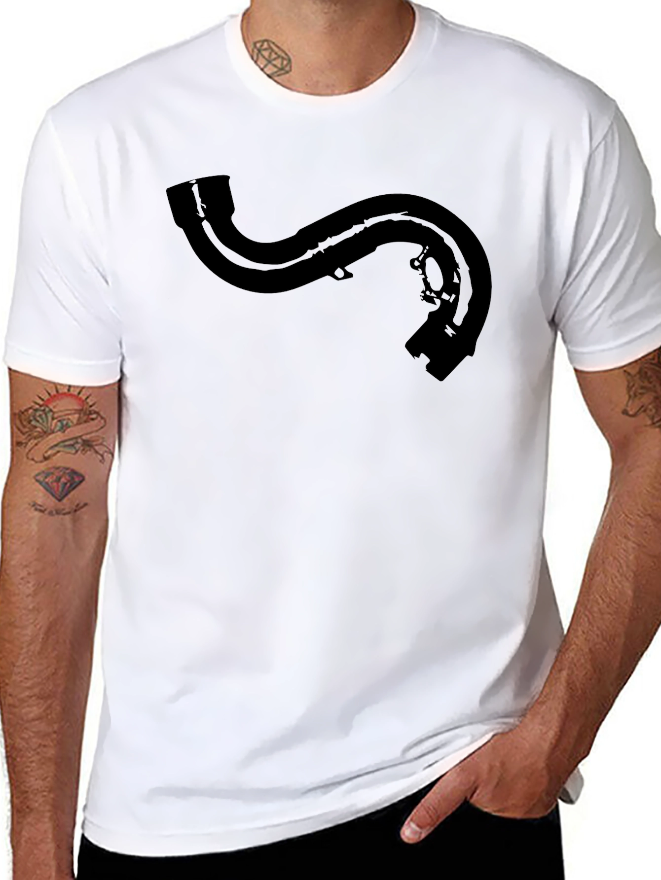 Saxophone T-Shirt: Unique Musician Style