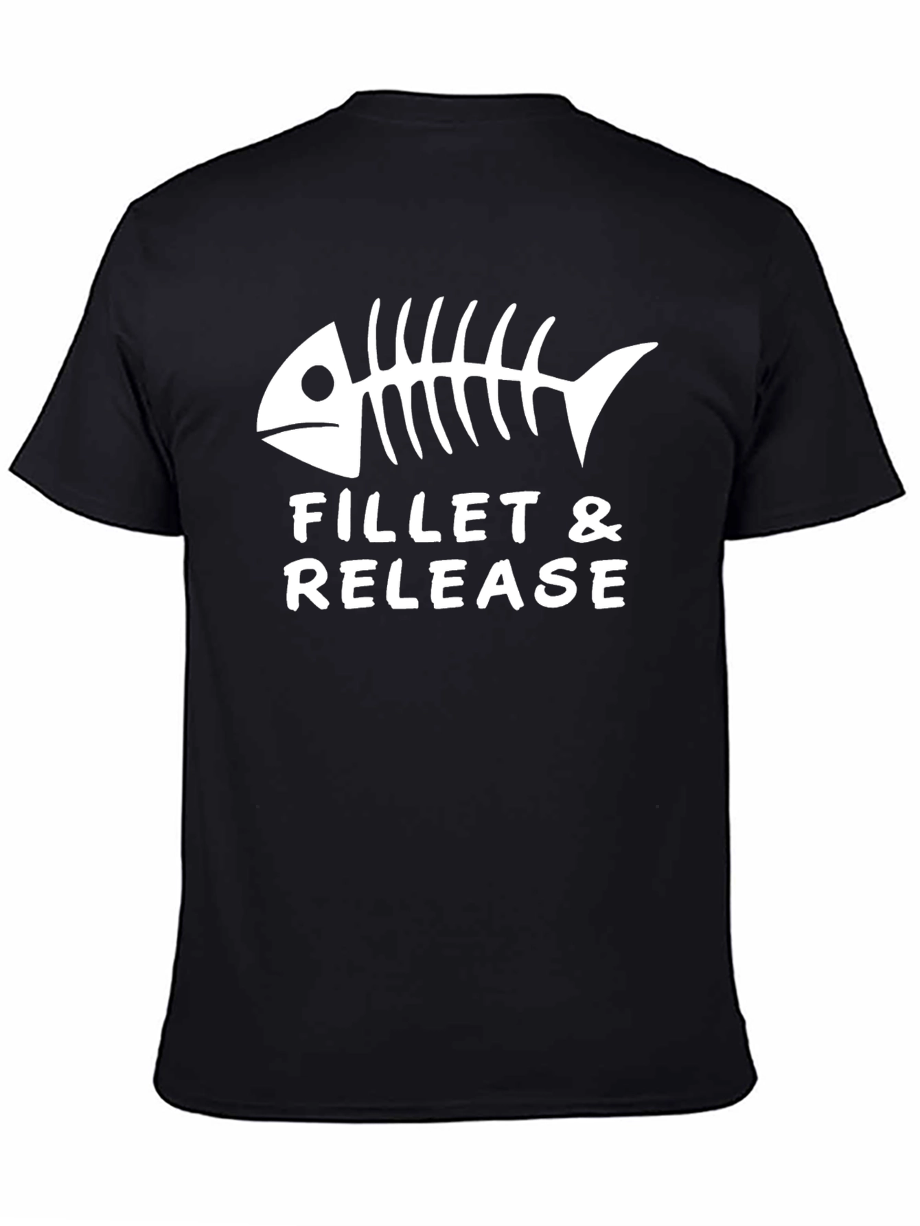 Fillet & Release Fishbone Graphic Tee