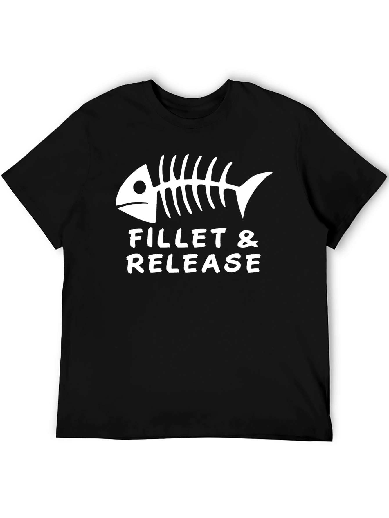 Fillet & Release Fishbone Graphic Tee