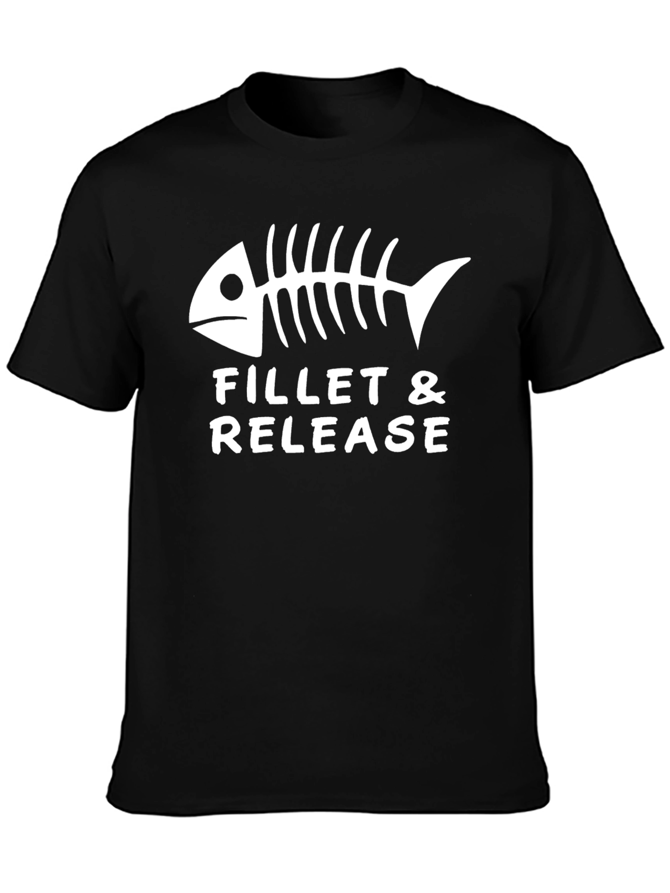 Fillet & Release Fishbone Graphic Tee