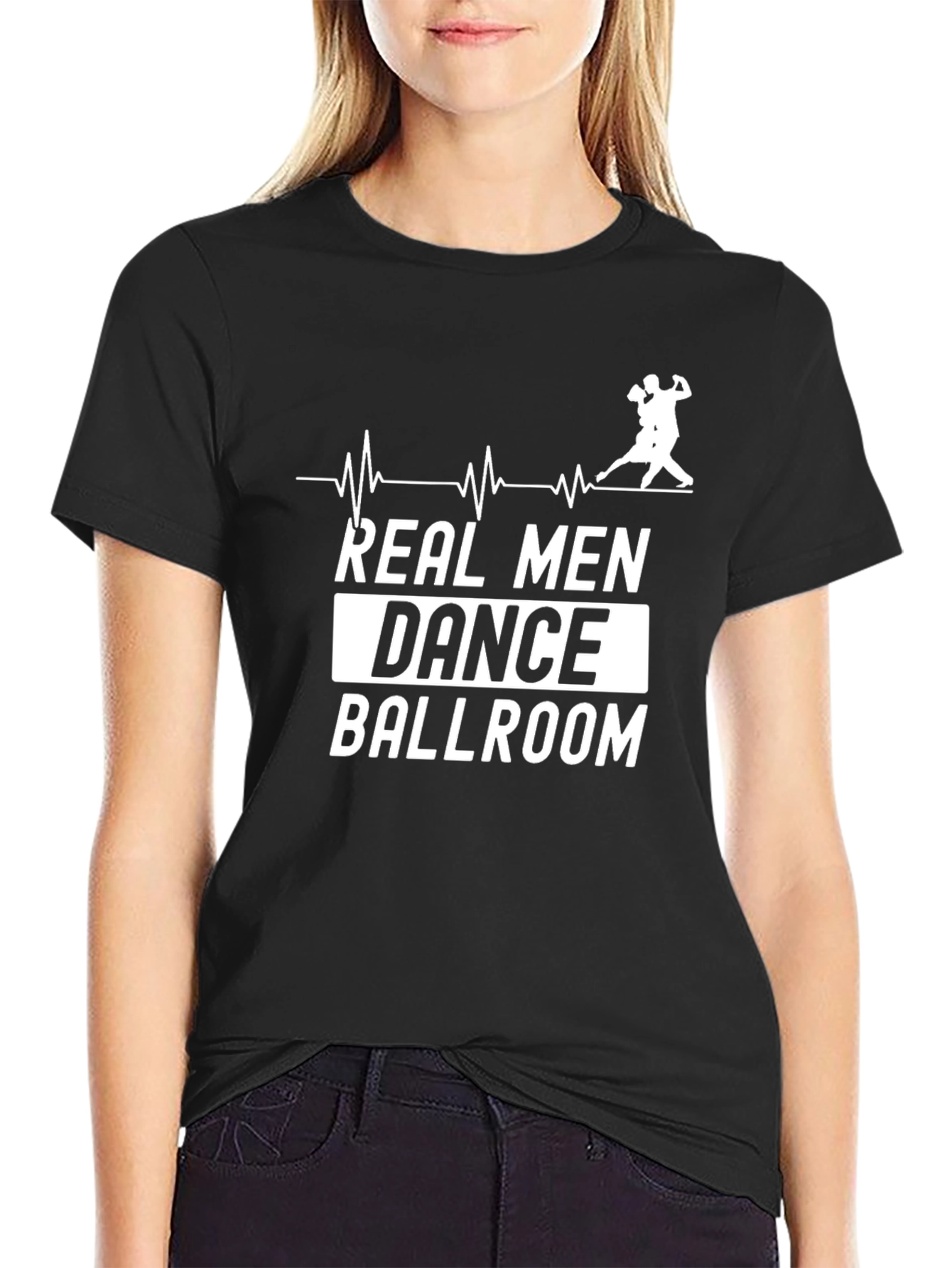 Real Men Dance Ballroom T-Shirt