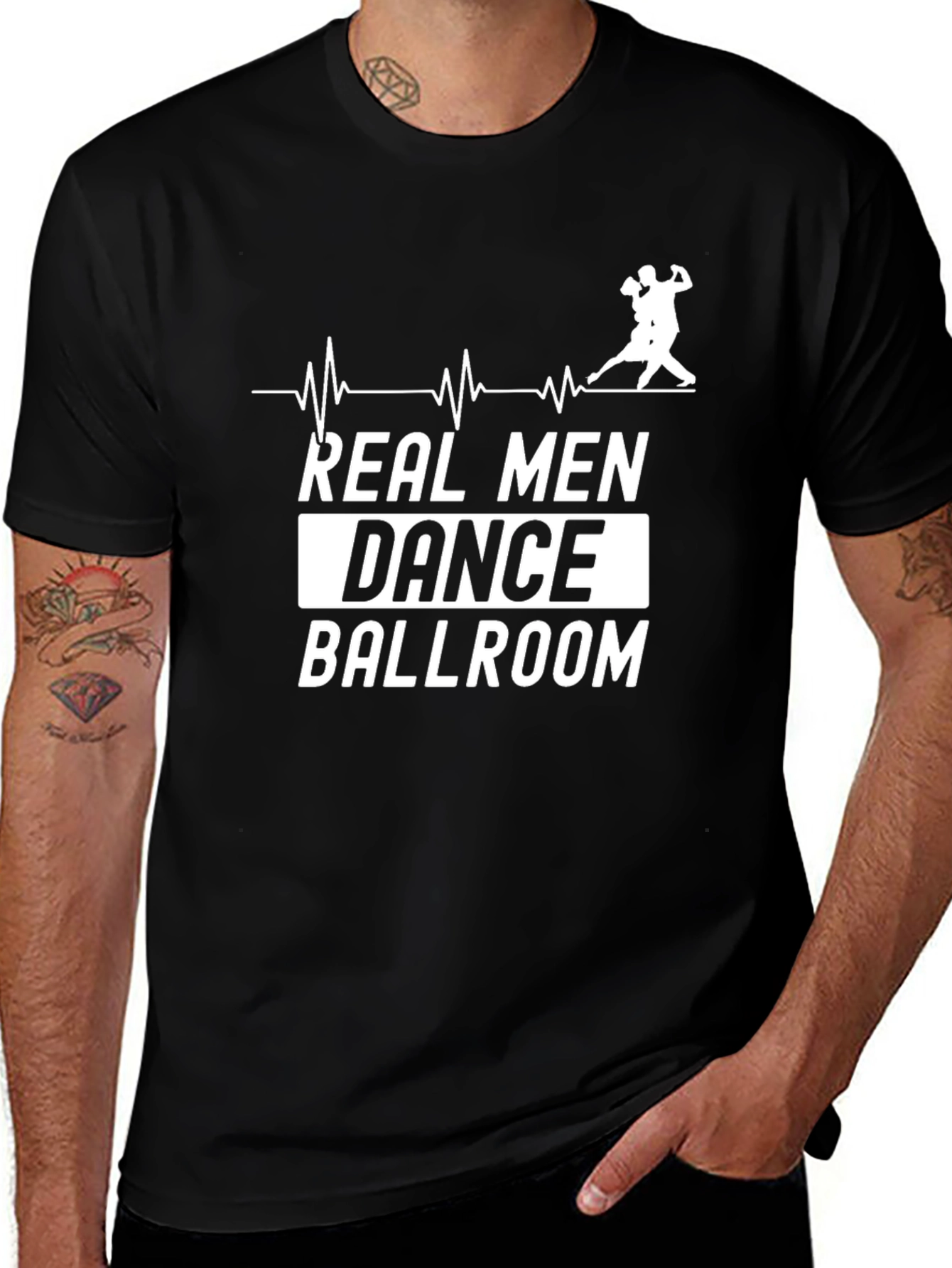 Real Men Dance Ballroom T-Shirt