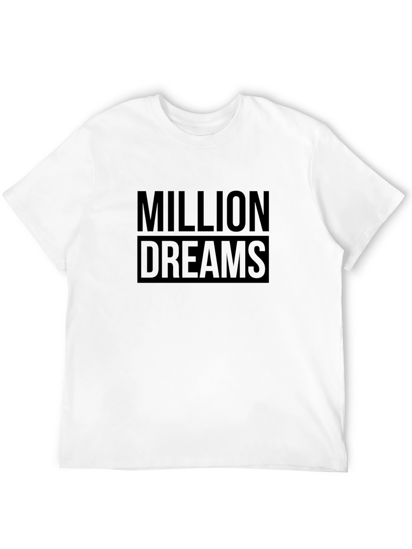 Million Dreams Black Graphic Tee