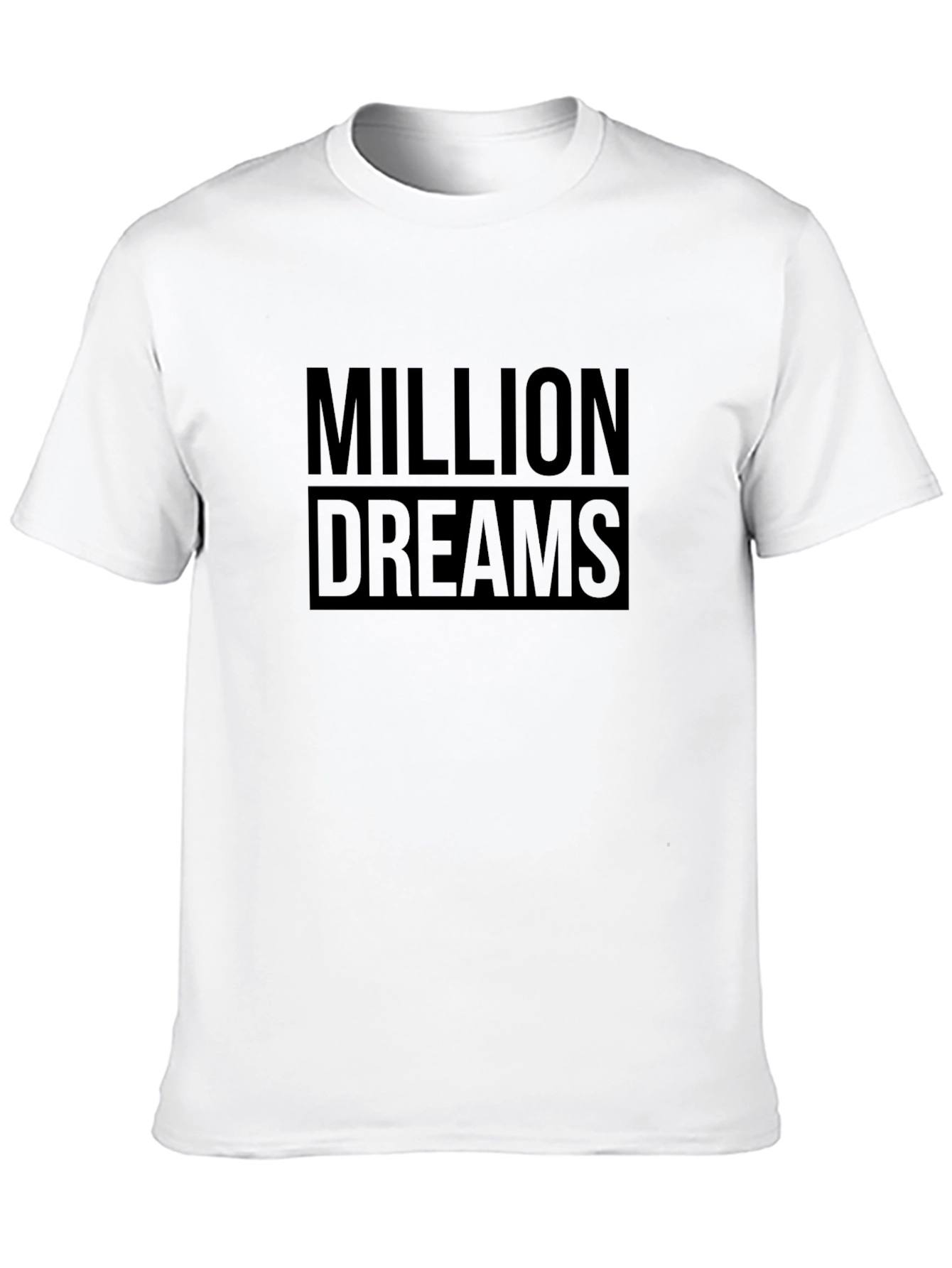 Million Dreams Black Graphic Tee