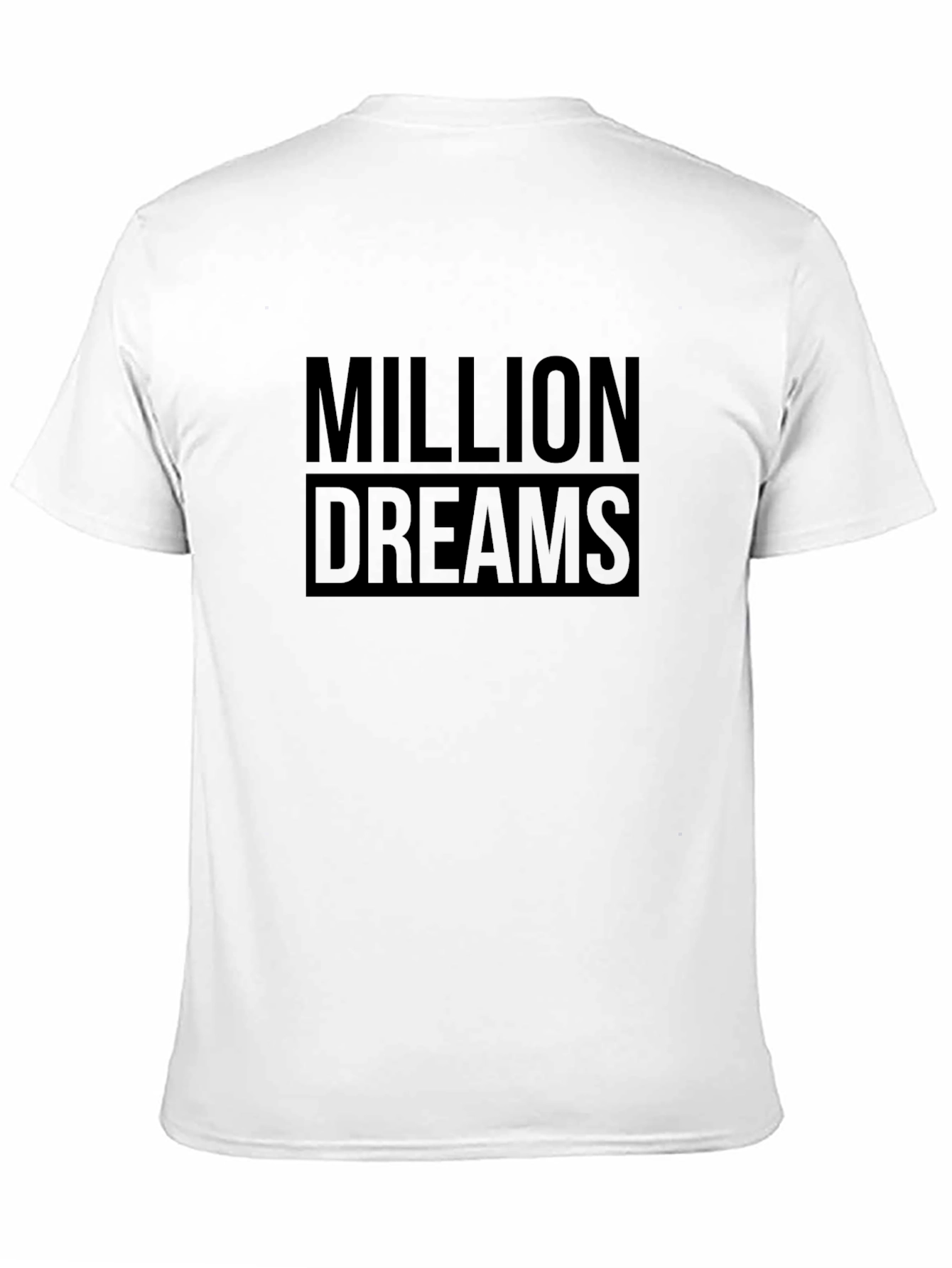 Million Dreams Black Graphic Tee