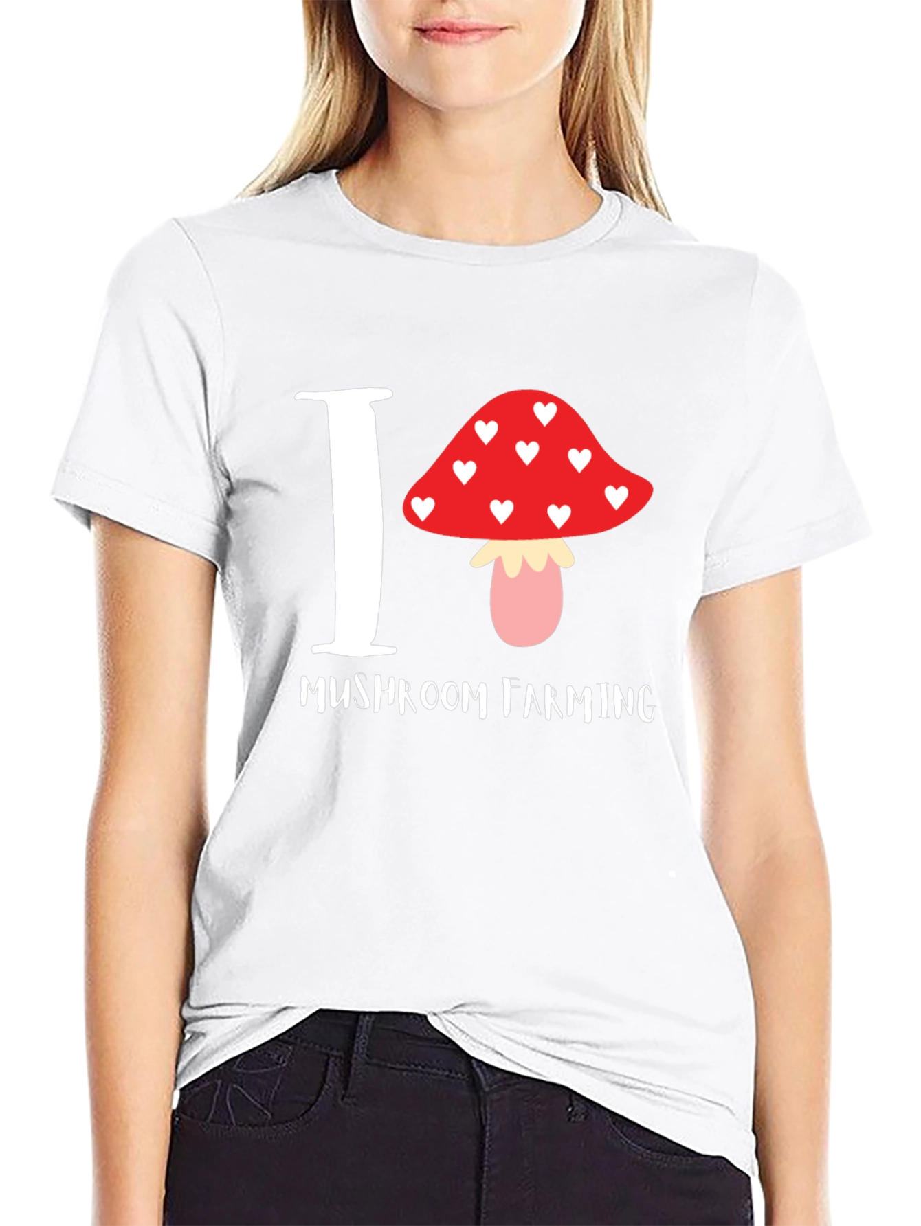 I Love Mushroom Farming T-Shirt