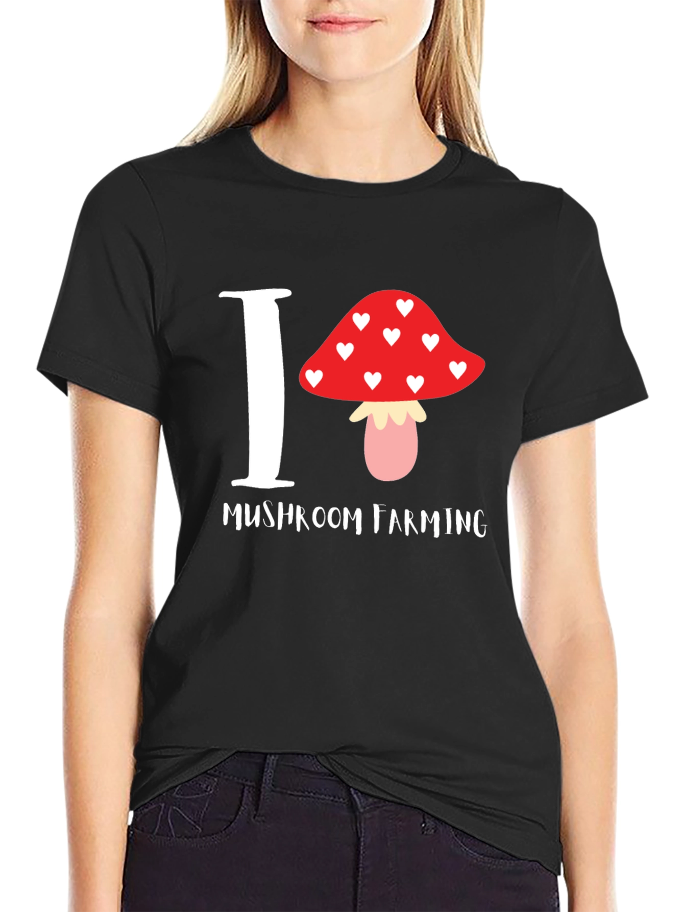 I Love Mushroom Farming T-Shirt