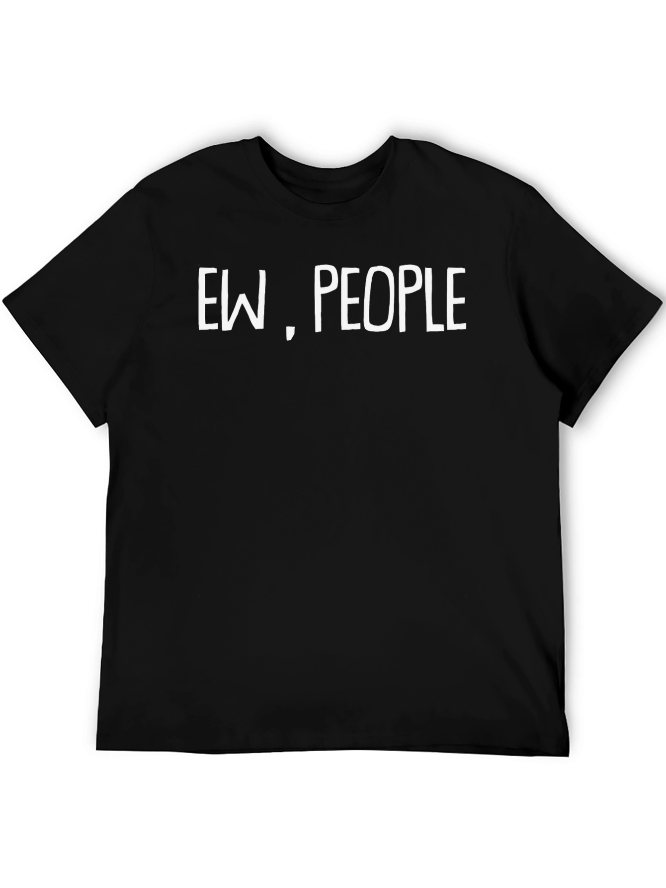 Ew People Black Graphic Tee