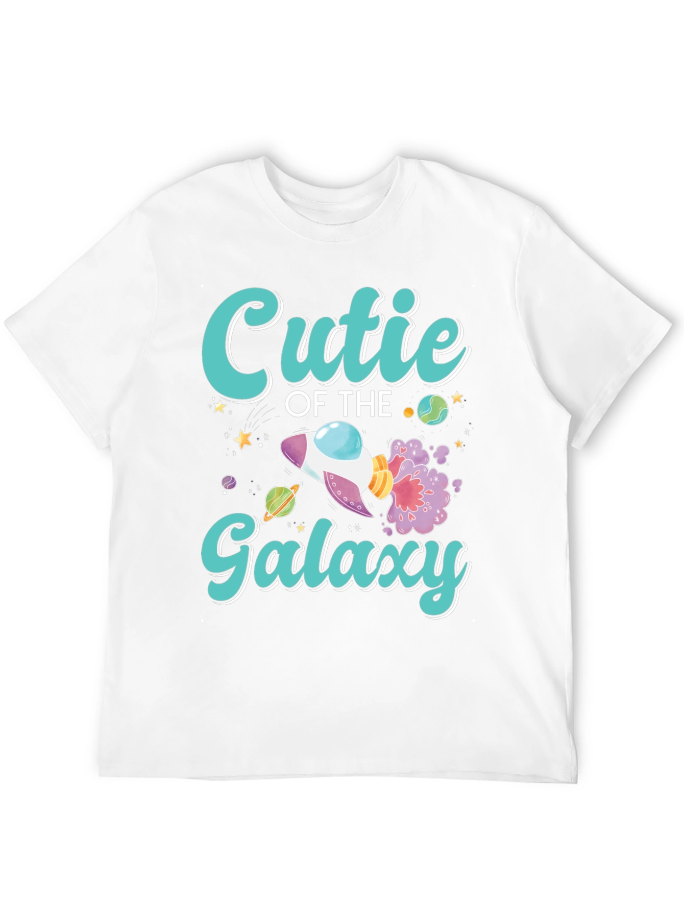 Cutie of the Galaxy Black T-Shirt