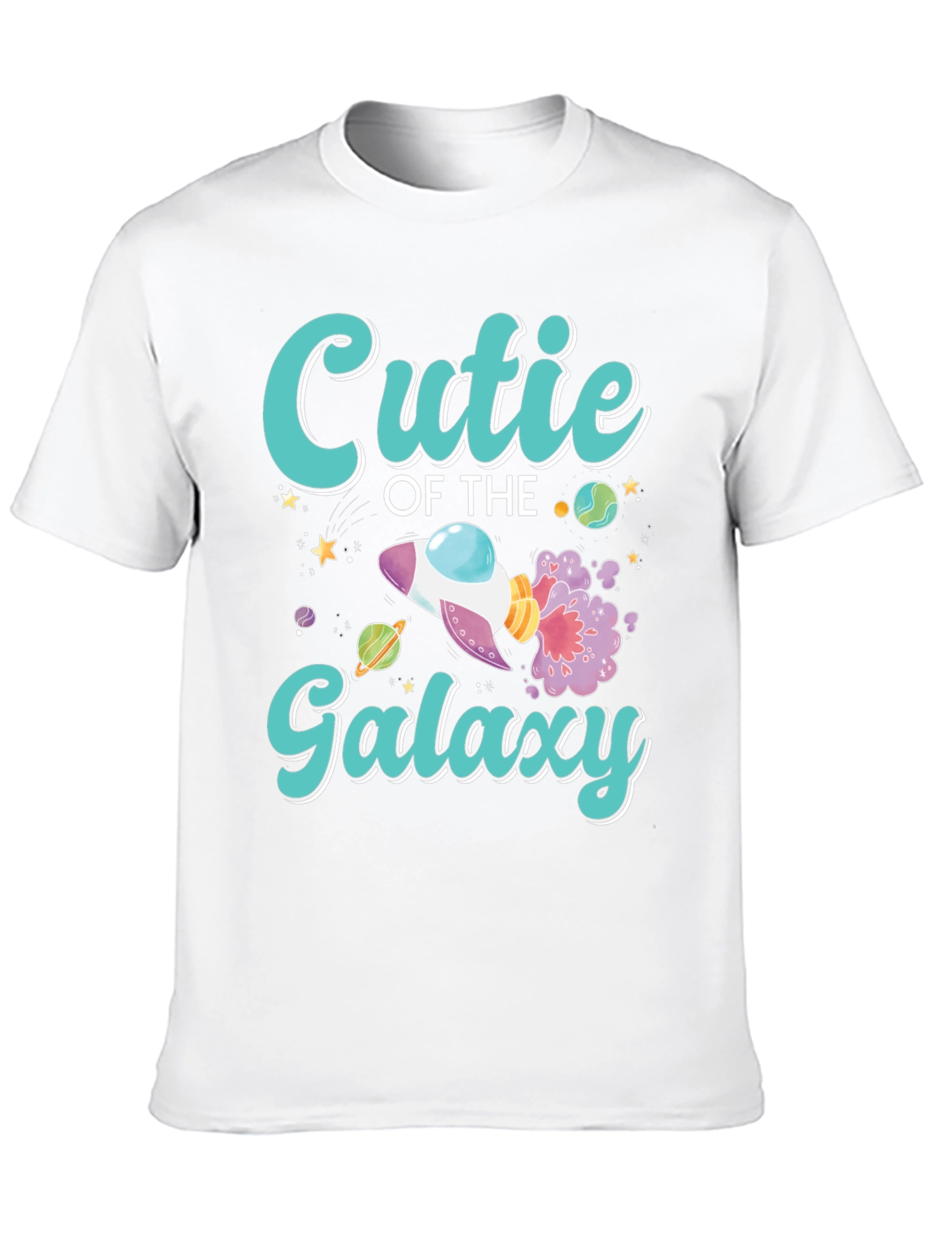Cutie of the Galaxy Black T-Shirt