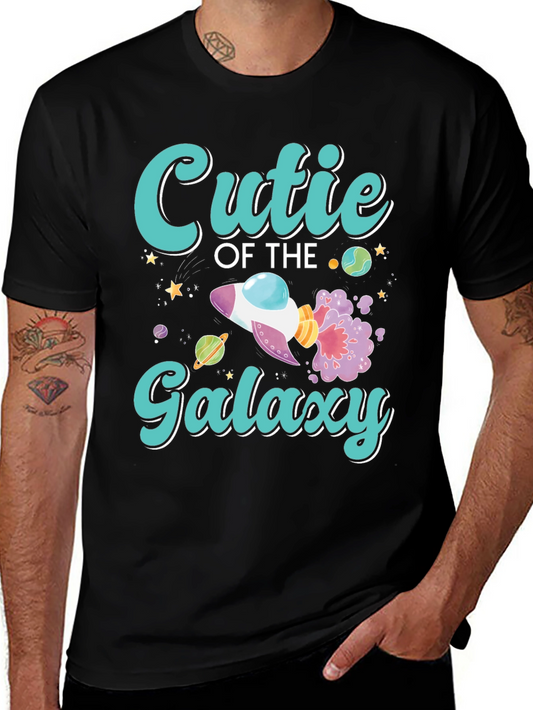 Cutie of the Galaxy Black T-Shirt