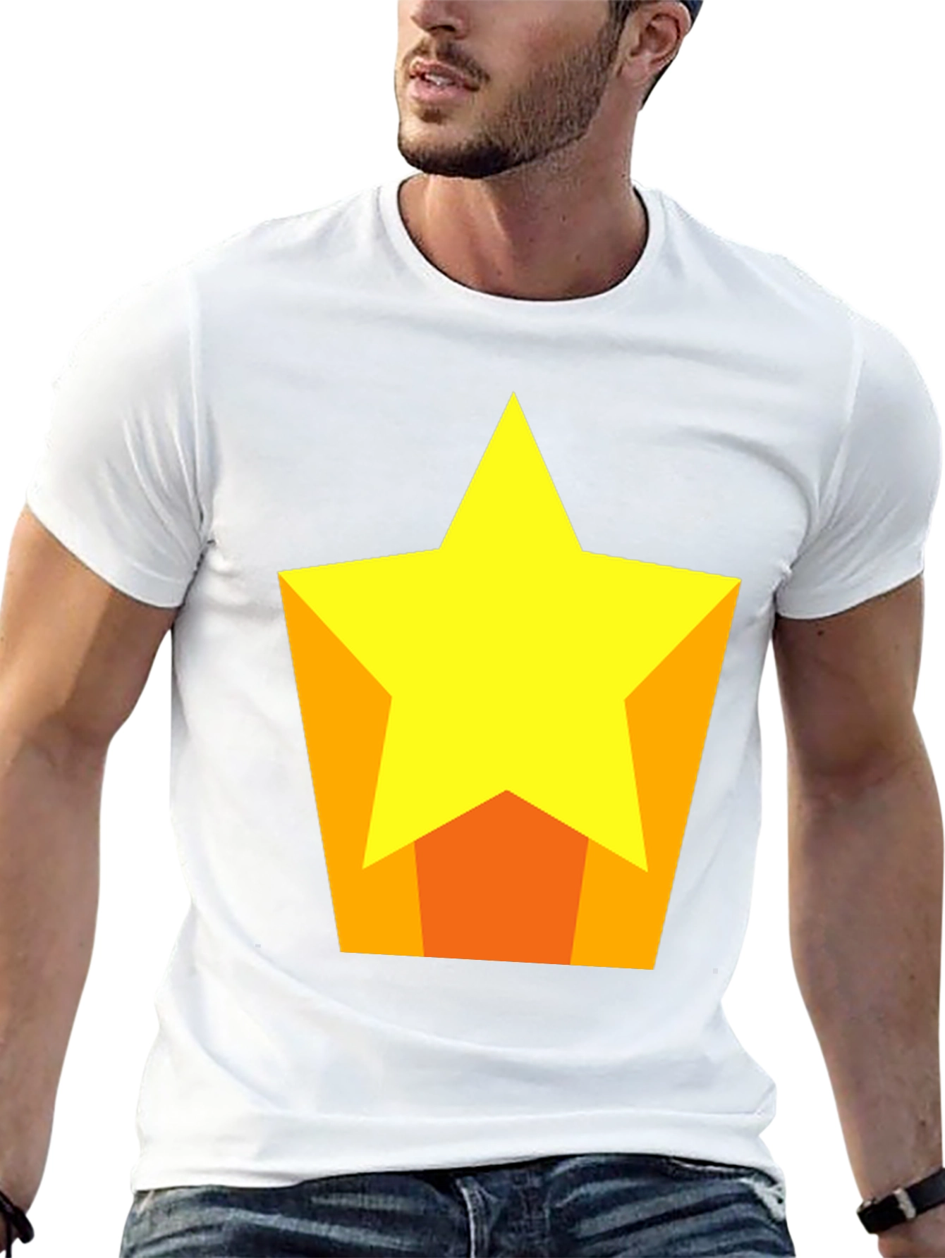 Star Graphic Black T-Shirt | Casual Comfort