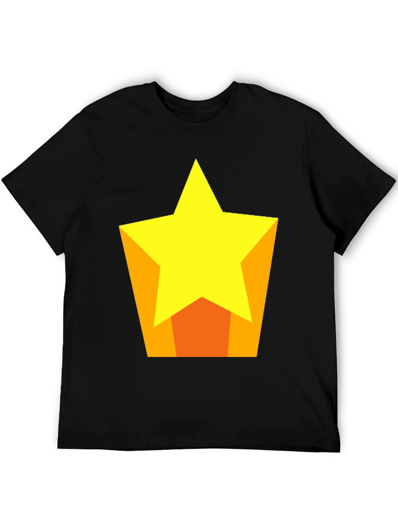 Star Graphic Black T-Shirt | Casual Comfort