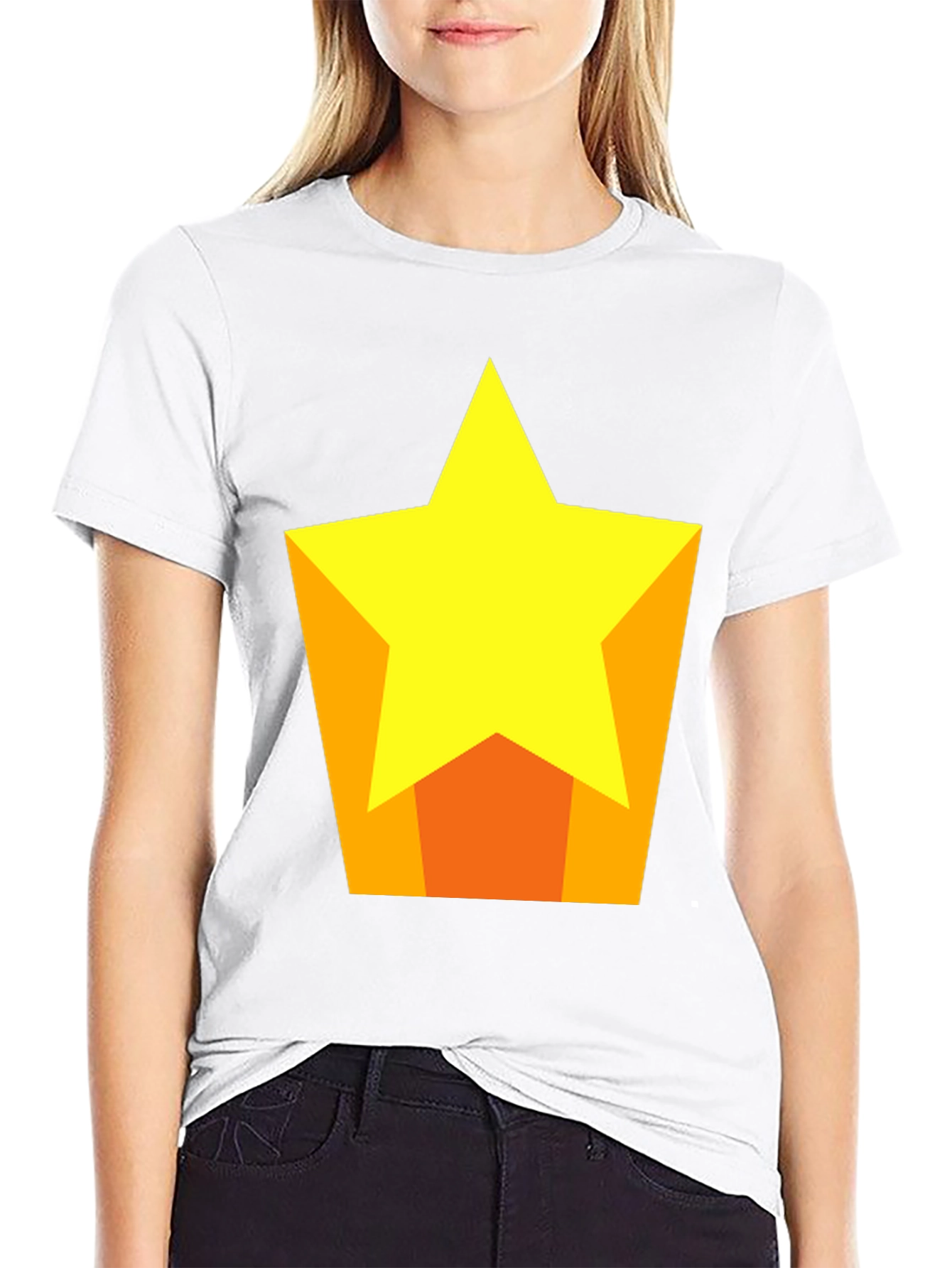 Star Graphic Black T-Shirt | Casual Comfort